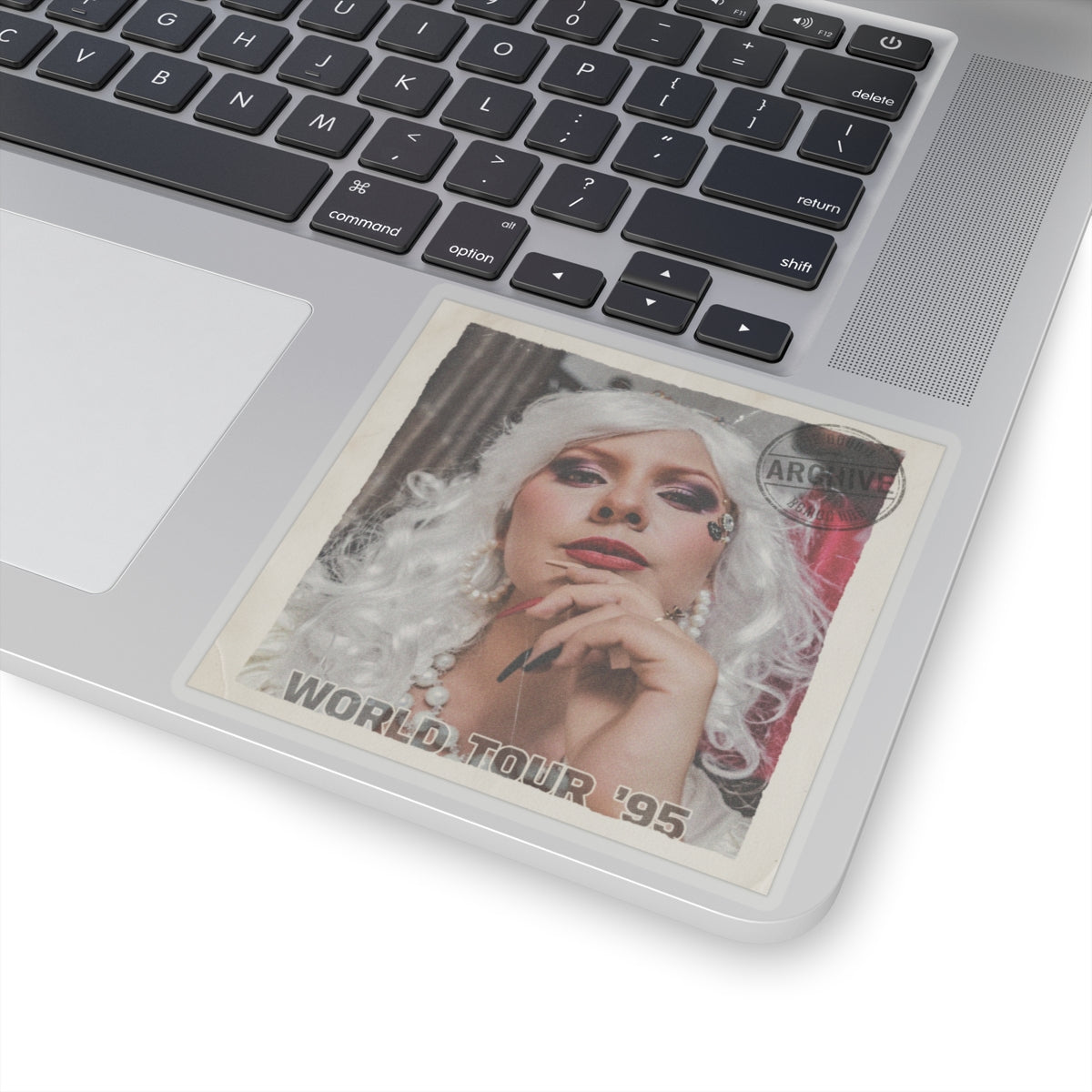 Vintage Bootleg — Person — Kiss-Cut Sticker
