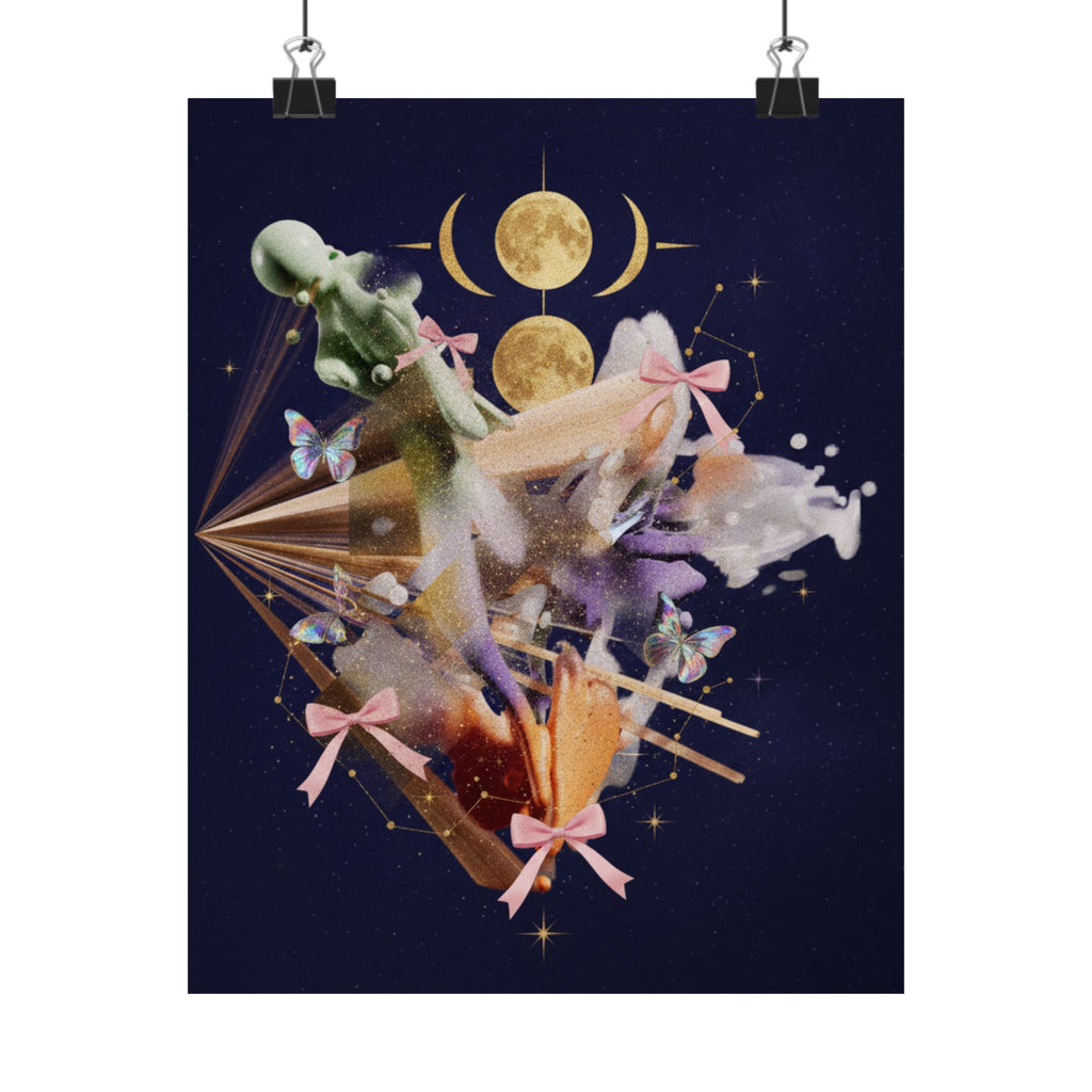 Celestial — Abstract — Matte Poster
