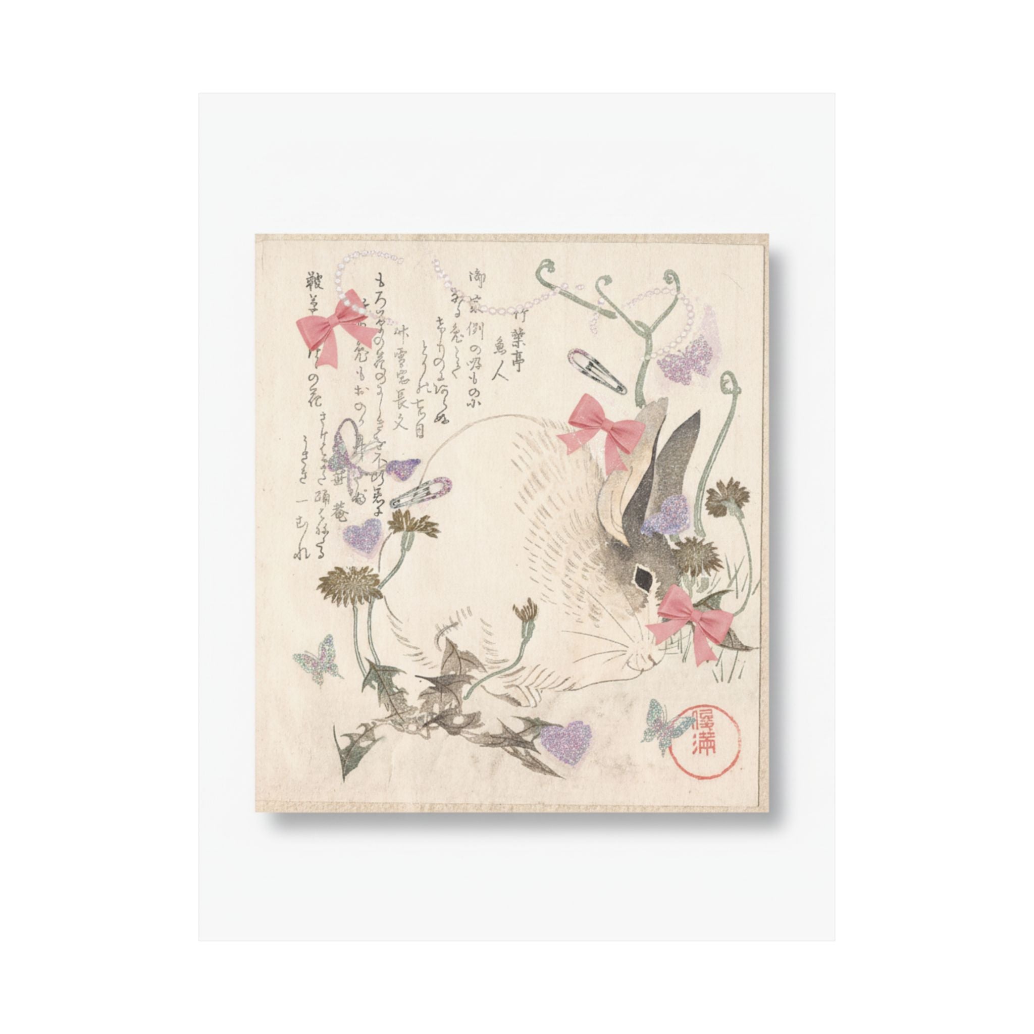 Ecommerce Main — Hare And Dandelion? — Matte Poster