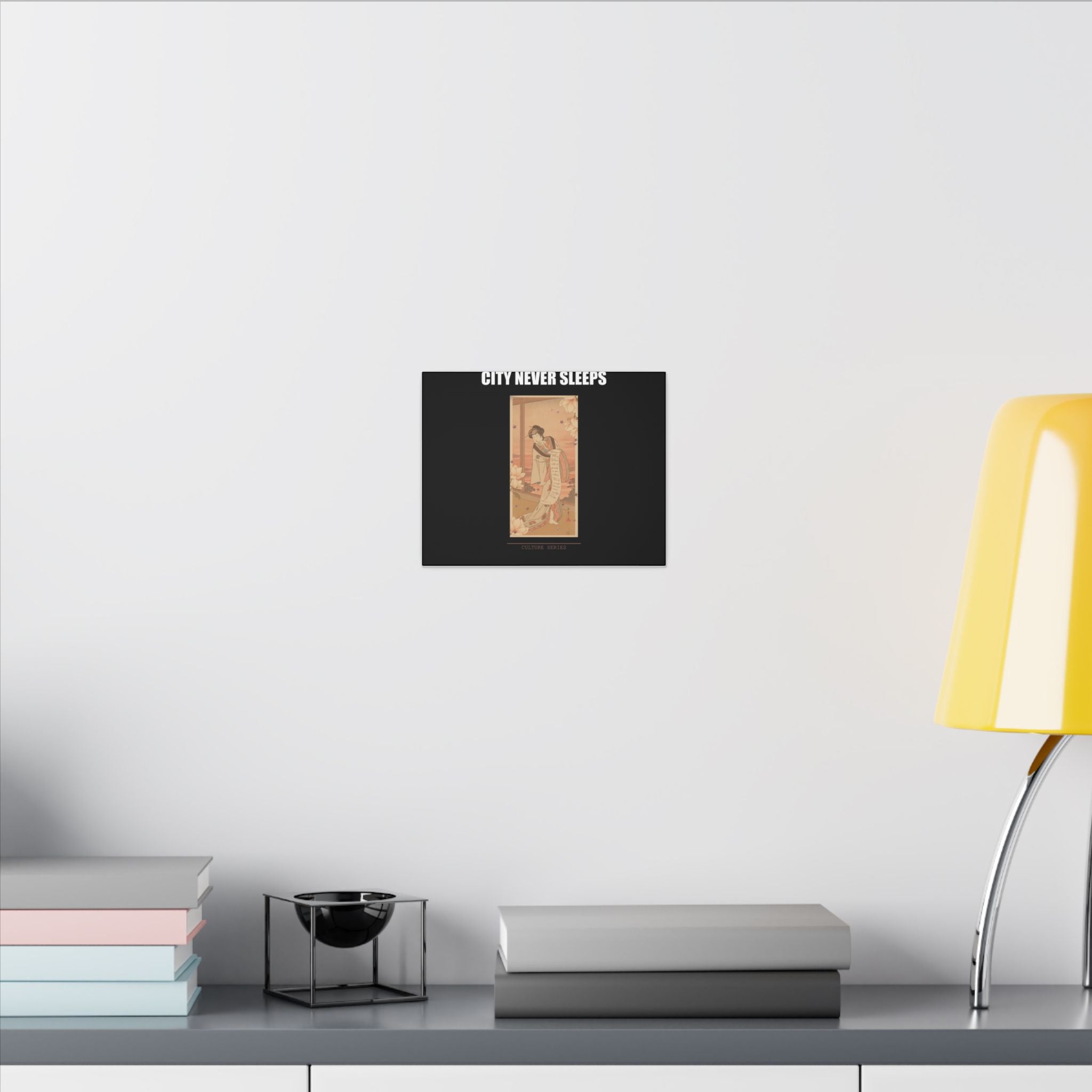 STREET CERTIFIED | The Second Yamashito Kinsaku As A Courtesan Standing In A Room — Matte Canvas