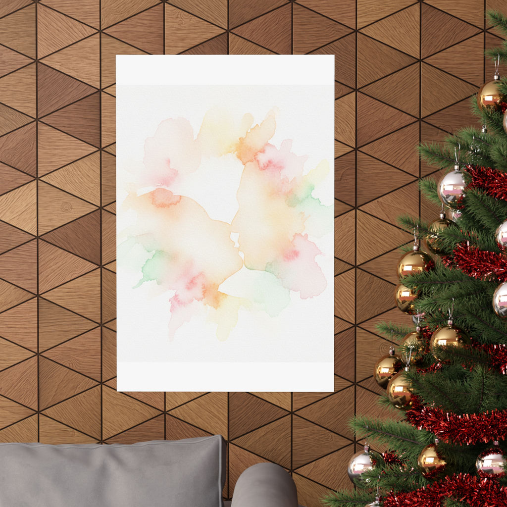 Watercolor — Abstract — Matte Poster