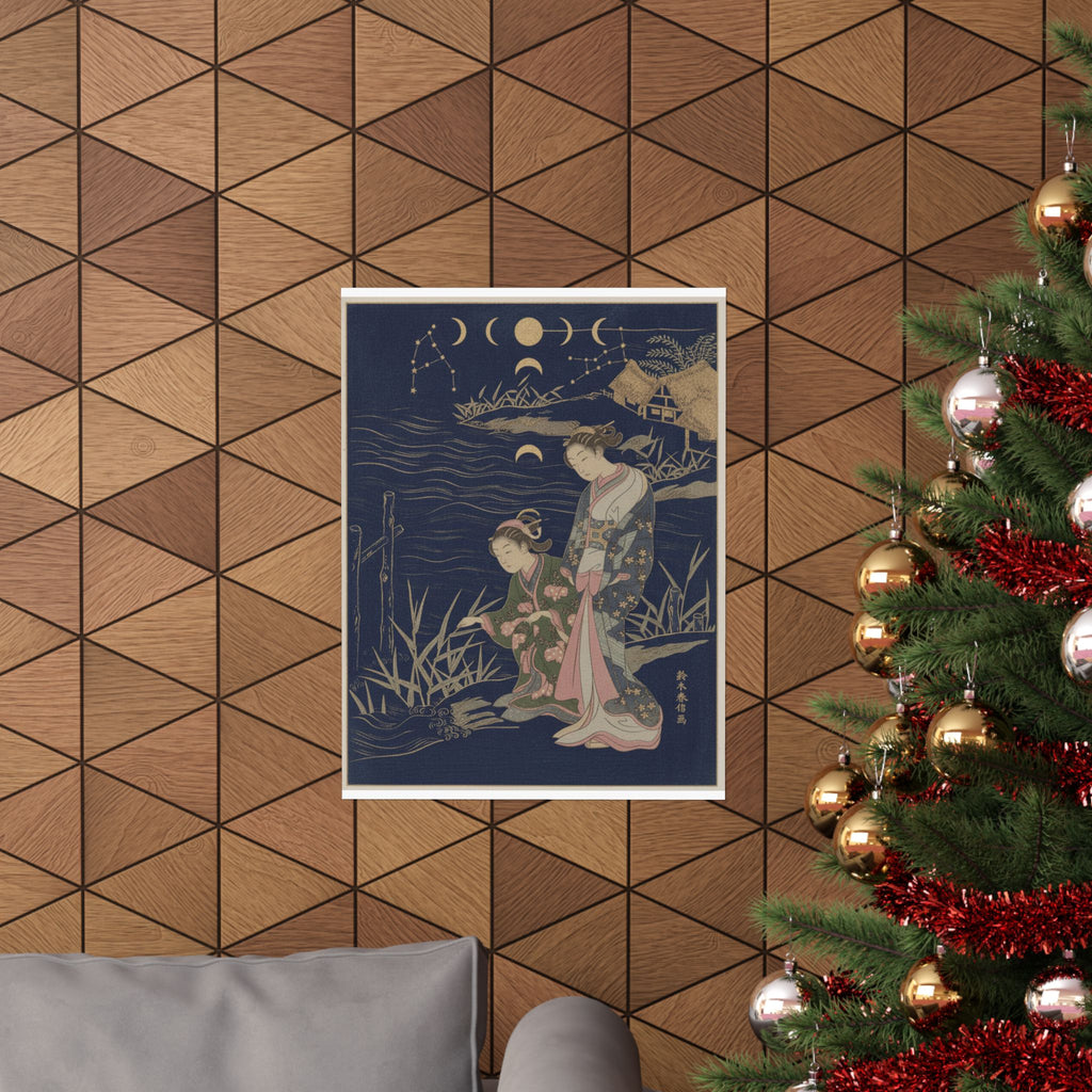 Celestial — Two Young Ladies At The Shore — Matte Poster