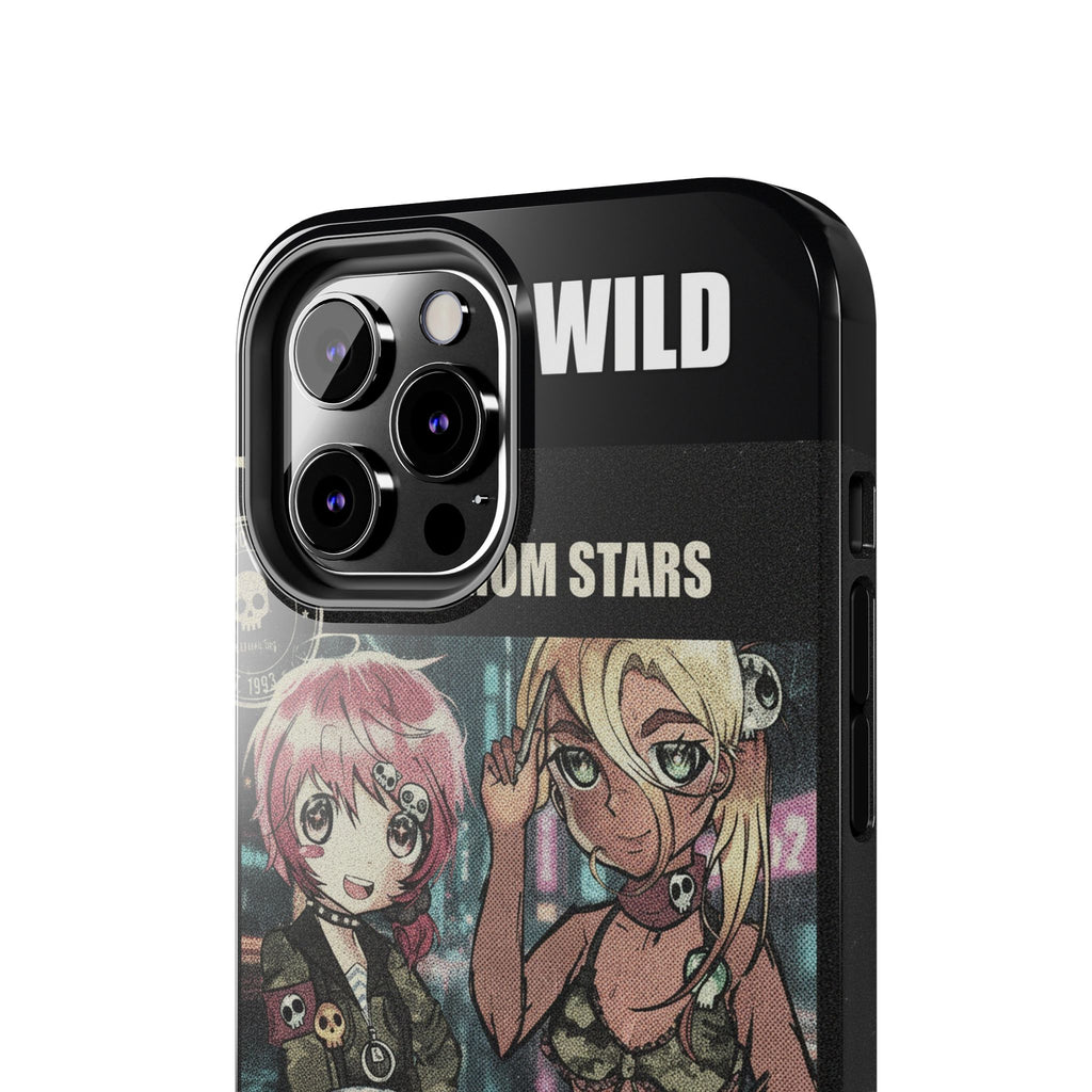 Neon Rain Osaka Nights Anime Tour Poster Phone Case