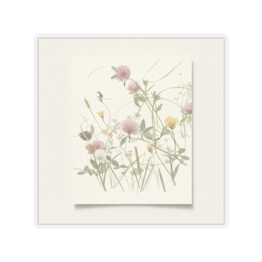 Botanical — Flower — Kiss-Cut Sticker