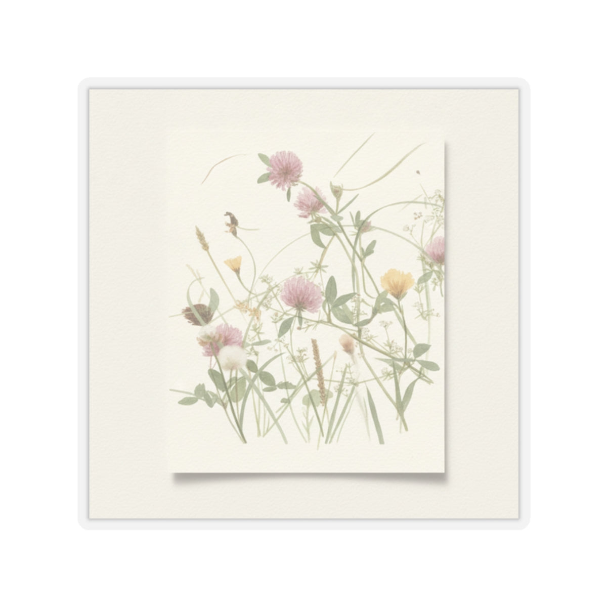 Botanical — Flower — Kiss-Cut Sticker