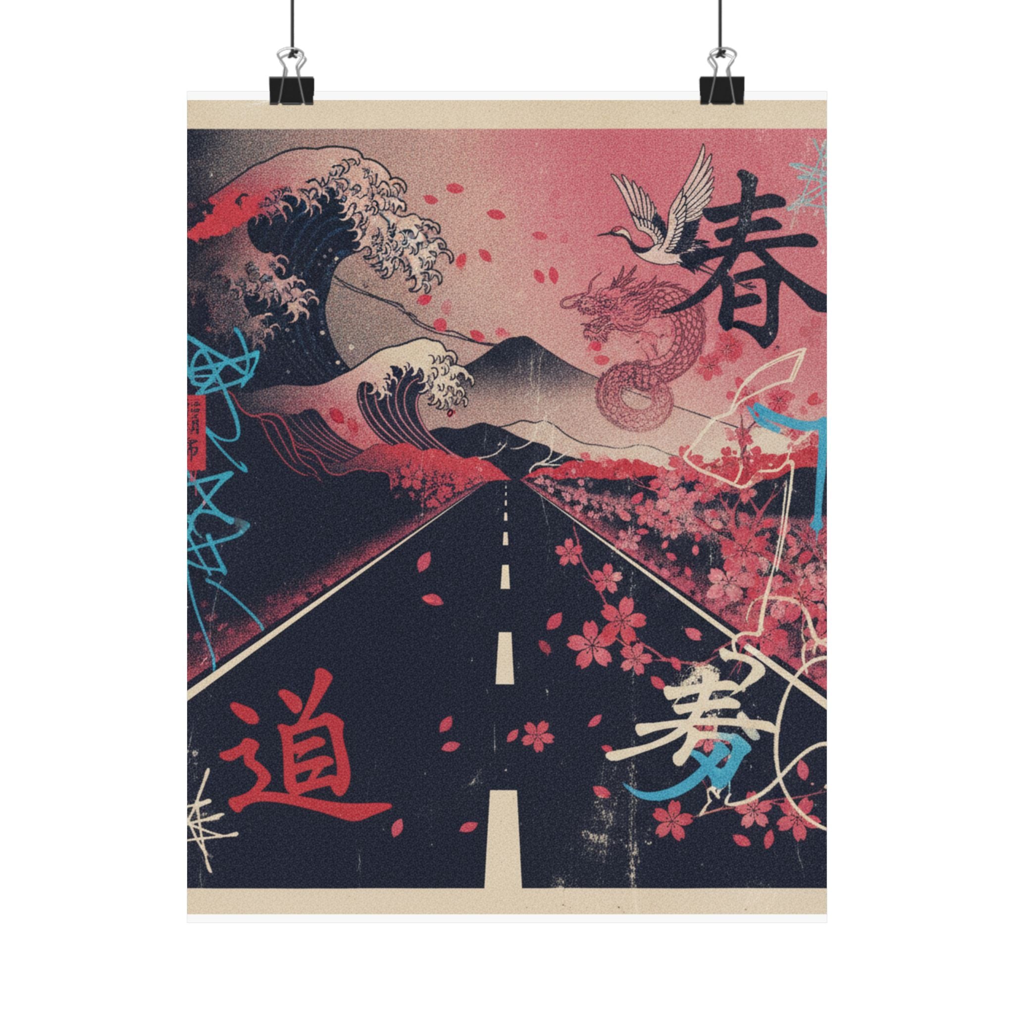 Japanese Street art print — product view 21
