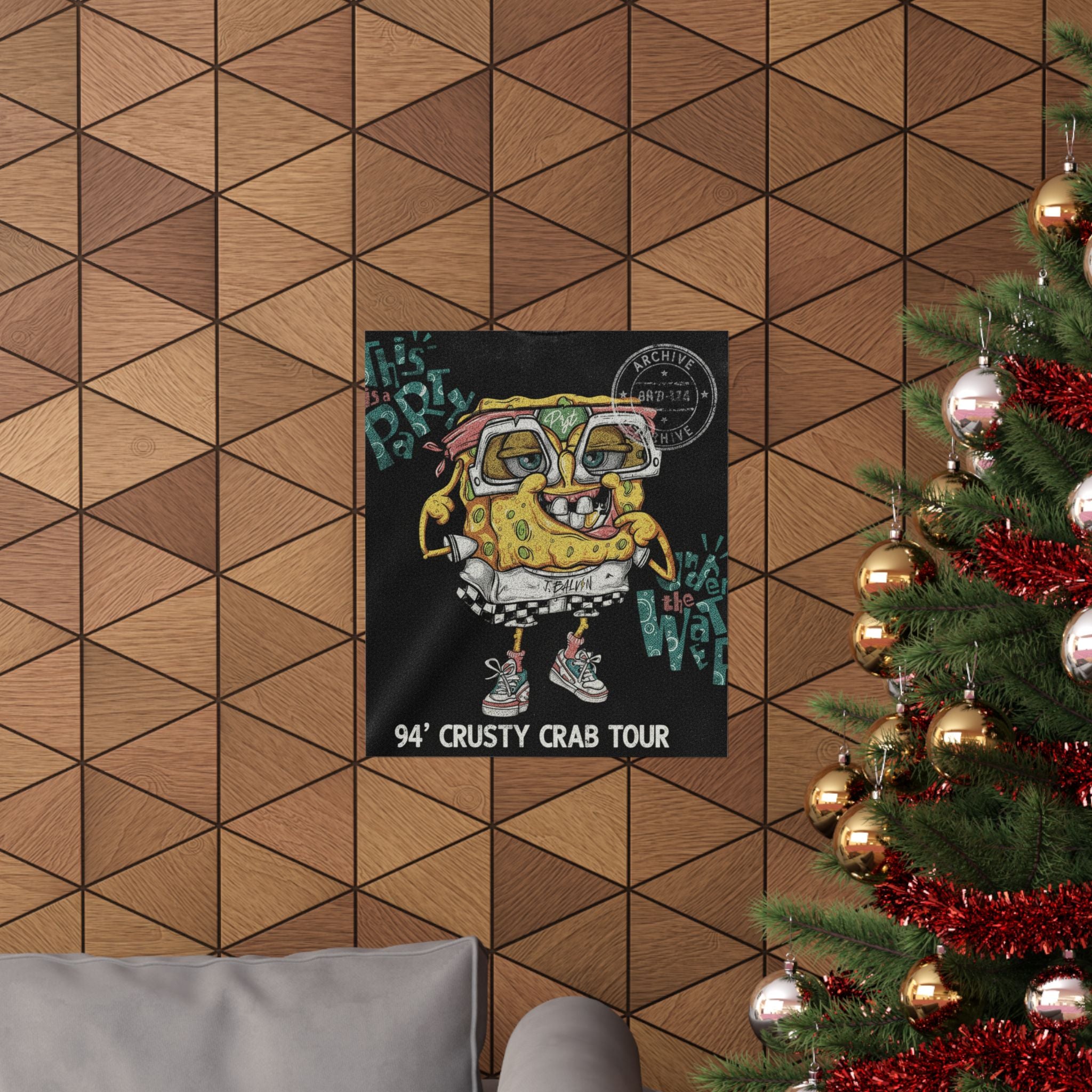Vintage Bootleg — Sponge — Matte Poster