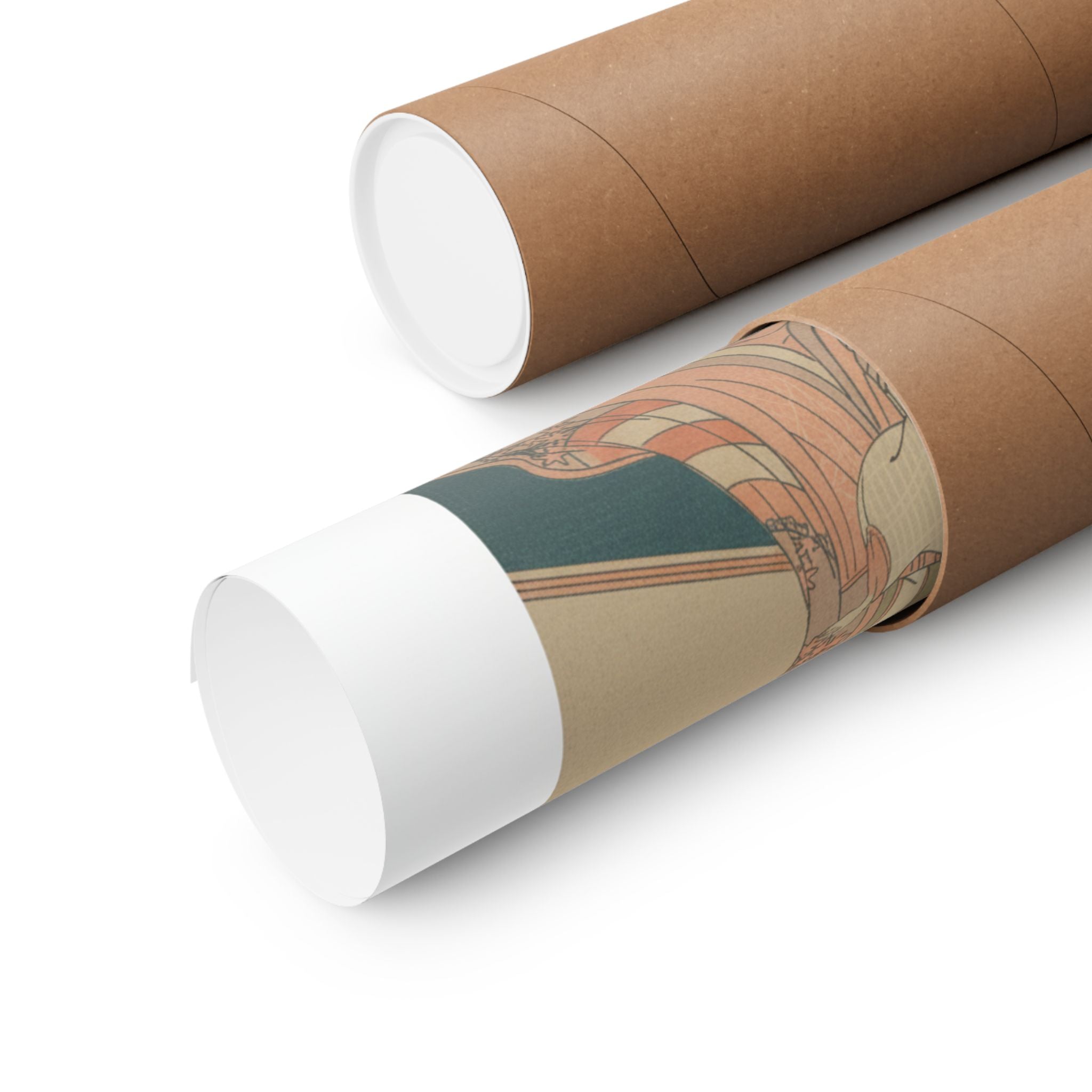 Ecommerce Main — The Flying Down Of Wild Geese At Yoshiwara — Matte Poster