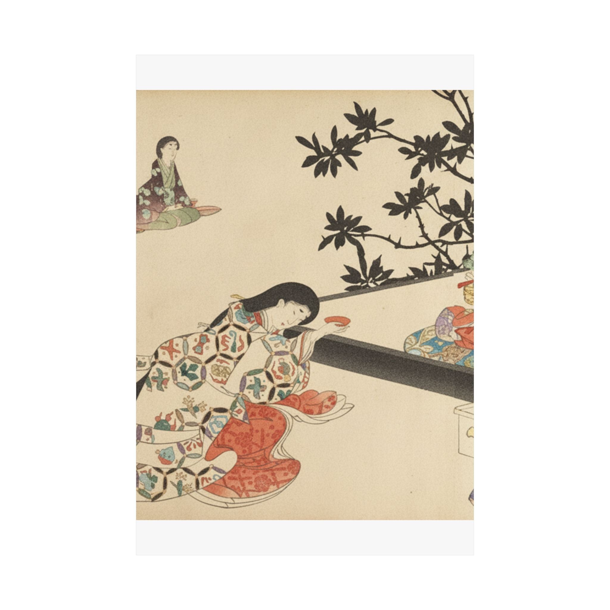 Botanical — Chiyoda Castle (Album Of Women) — Matte Poster
