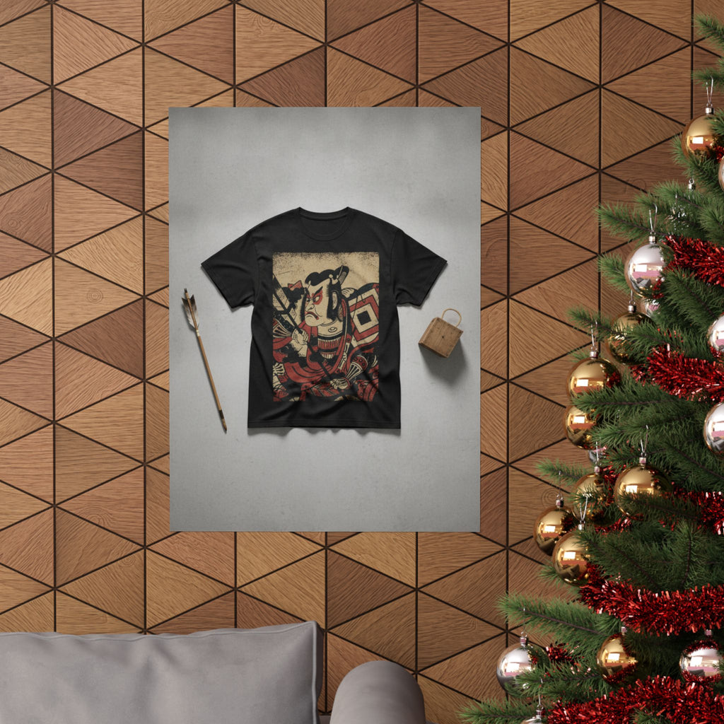 Product Marketing — An Actor Portrait (Wears A Danjuro Mon) — Matte Poster