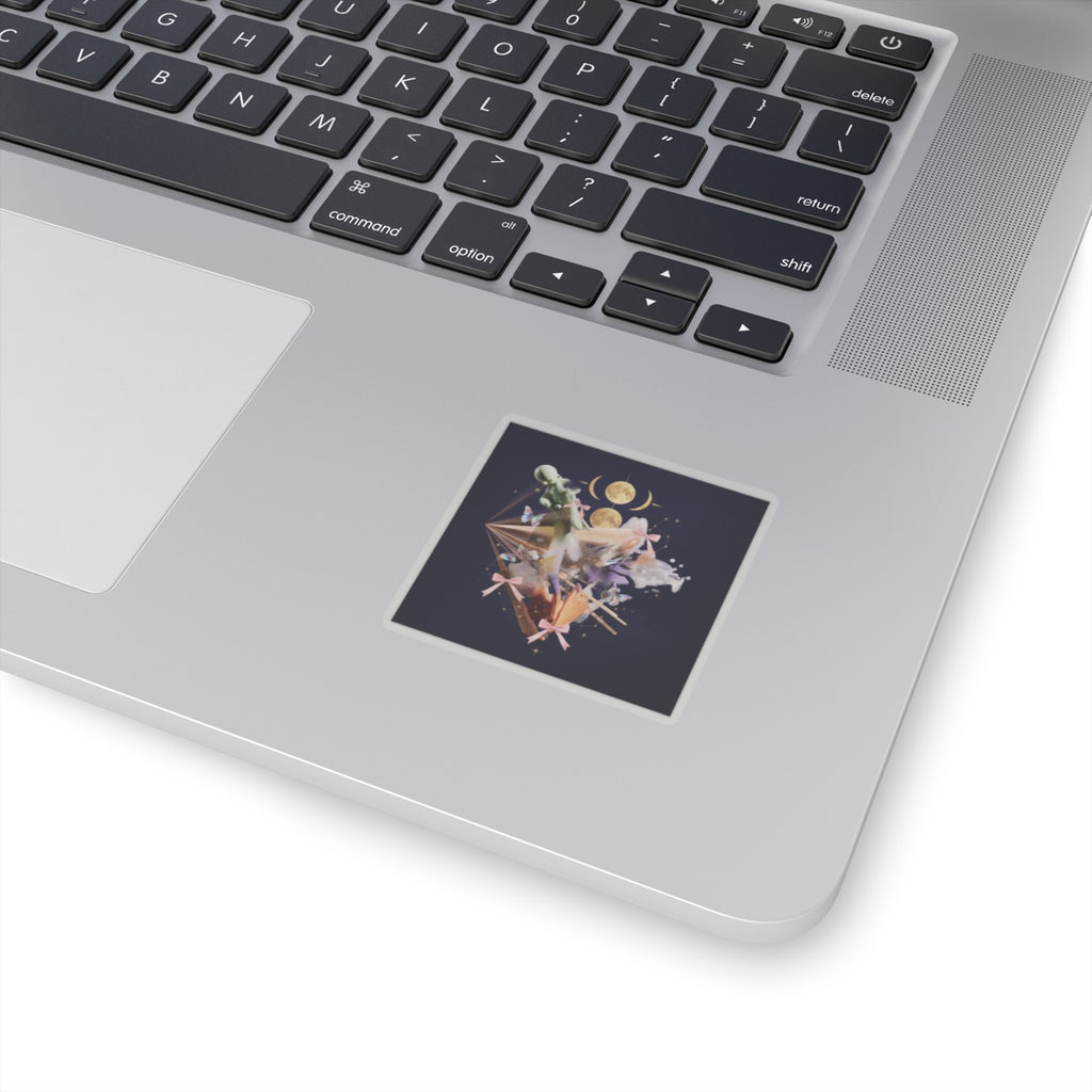 Celestial — Abstract — Kiss-Cut Sticker