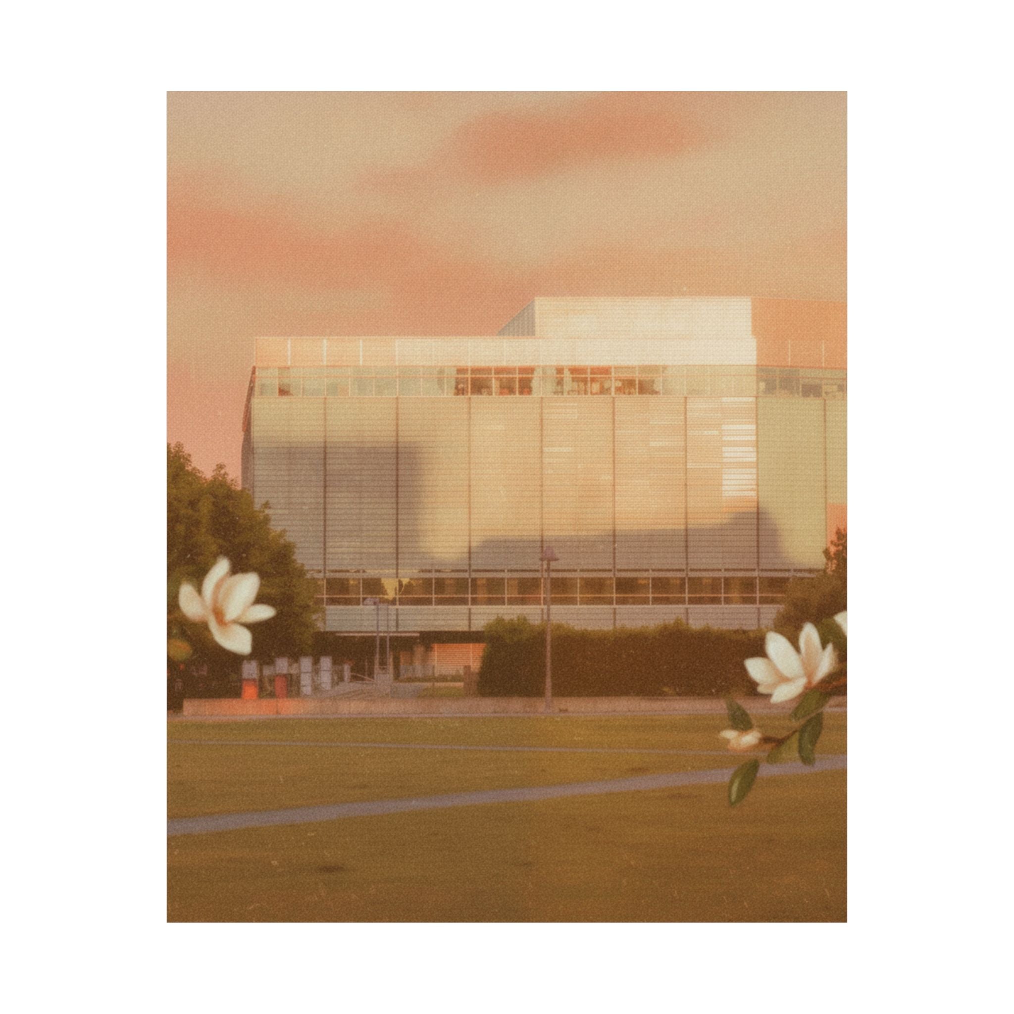 Southern Sunset — Building — Matte Poster