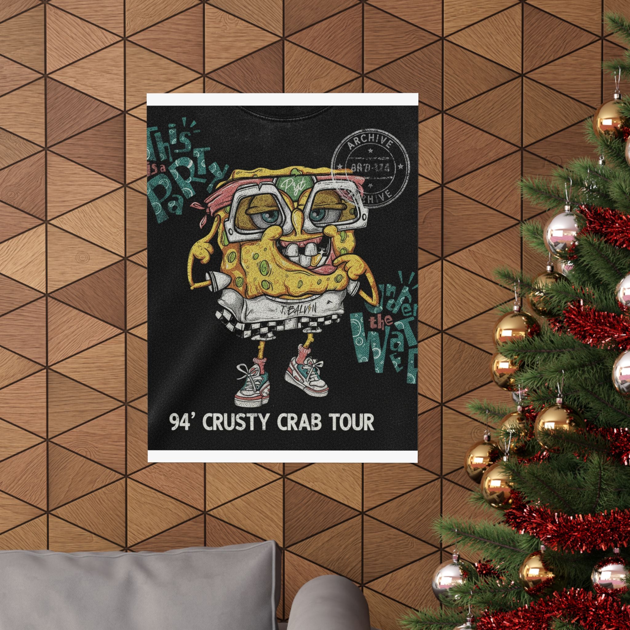 Vintage Bootleg — Sponge — Matte Poster