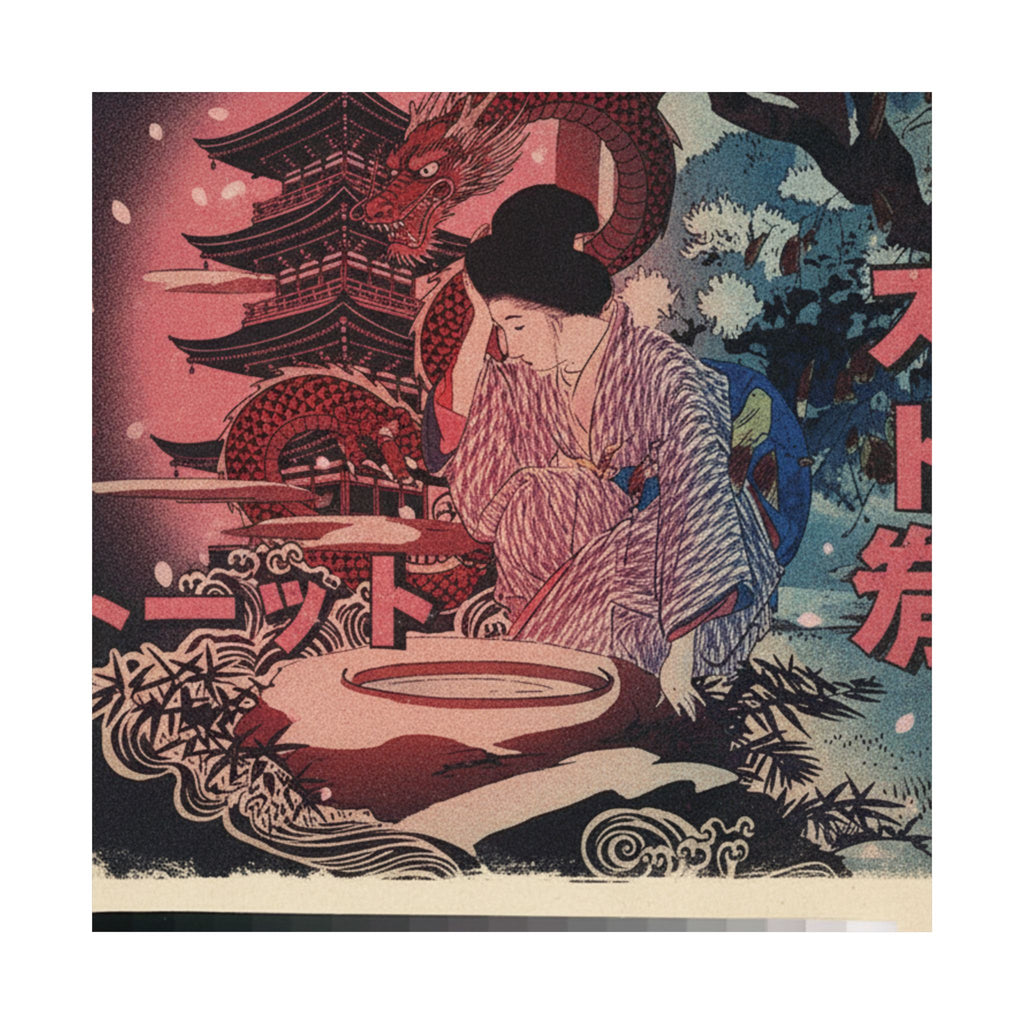 Japanese Street — Print — Matte Poster