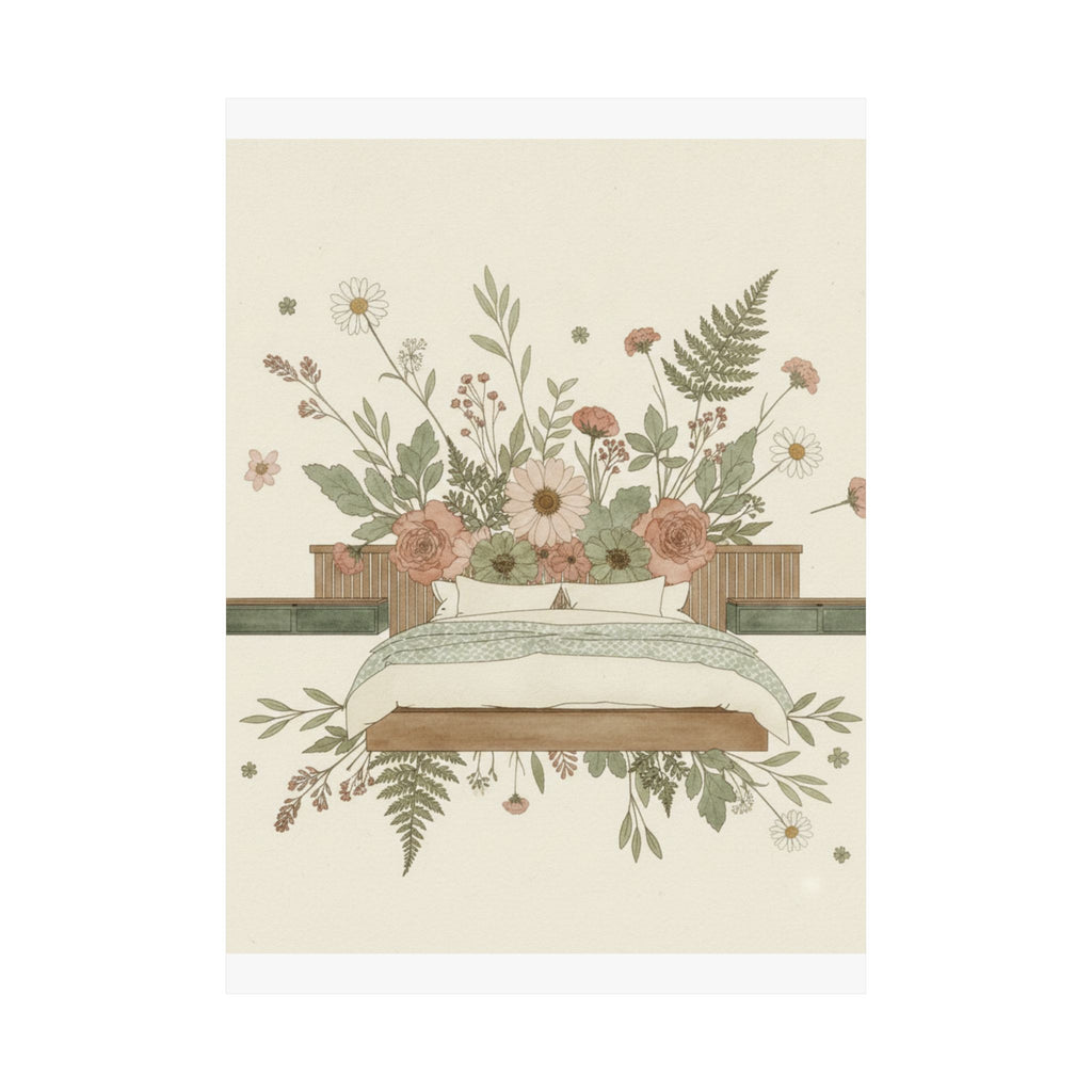 Botanical — Bedroom — Matte Poster