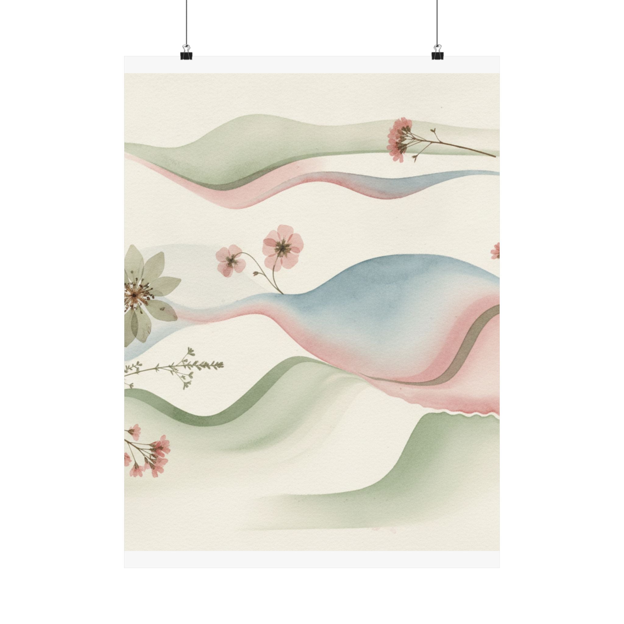 Botanical — Abstract — Matte Poster