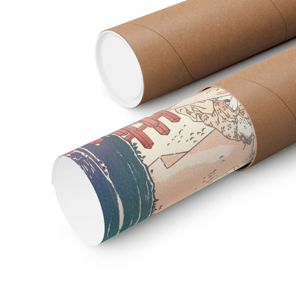 Affirmation — History Of Kamakura: Building Tsurugaoka Hachiman Shrine — Matte Poster