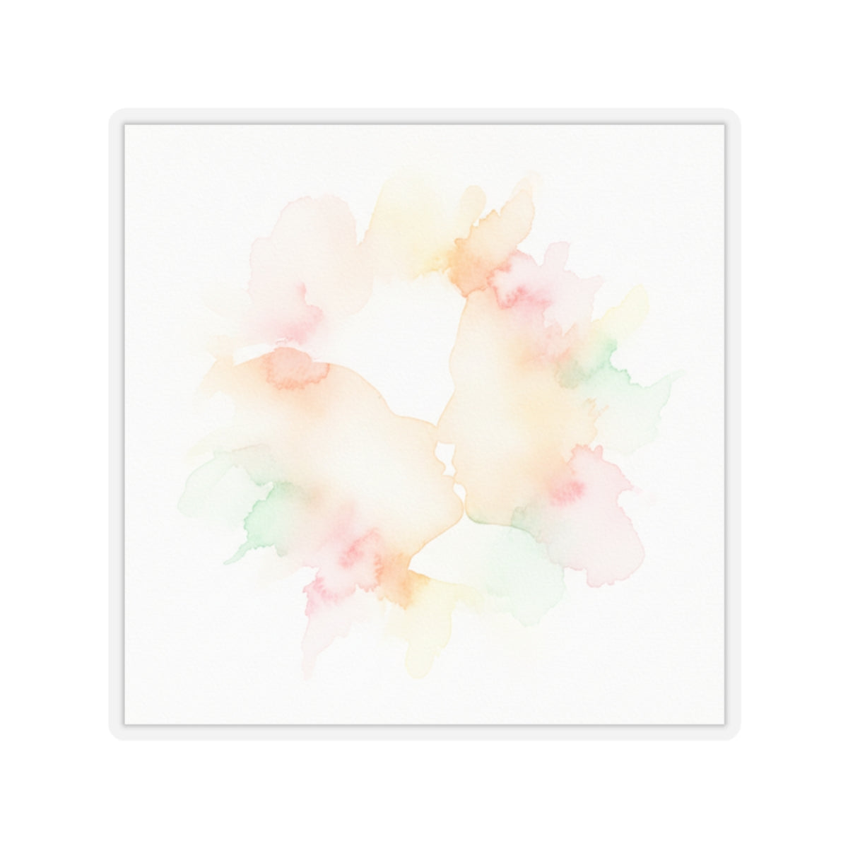 Watercolor — Abstract — Kiss-Cut Sticker
