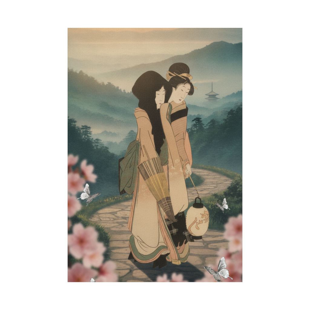 Scenic Nature — “Geisha” From The Series Three Amusements Of Contemporary Beauties (Tōsei Bijin  — Matte Poster