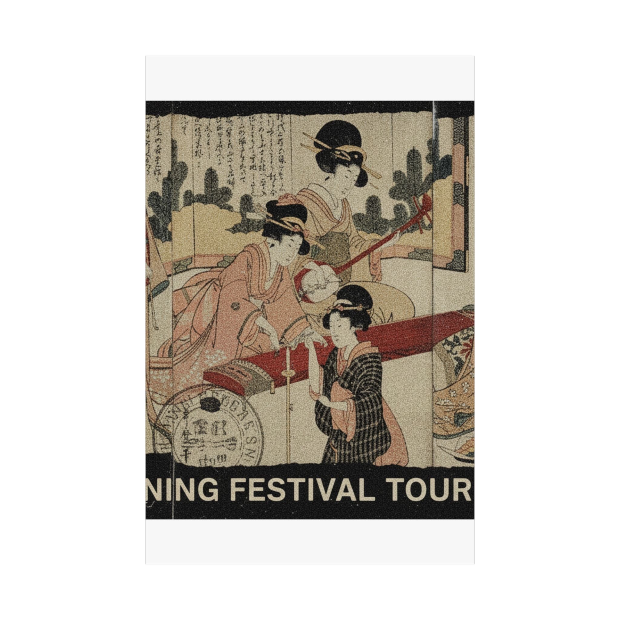 Vintage Bootleg — A Merry Evening Party — Matte Poster