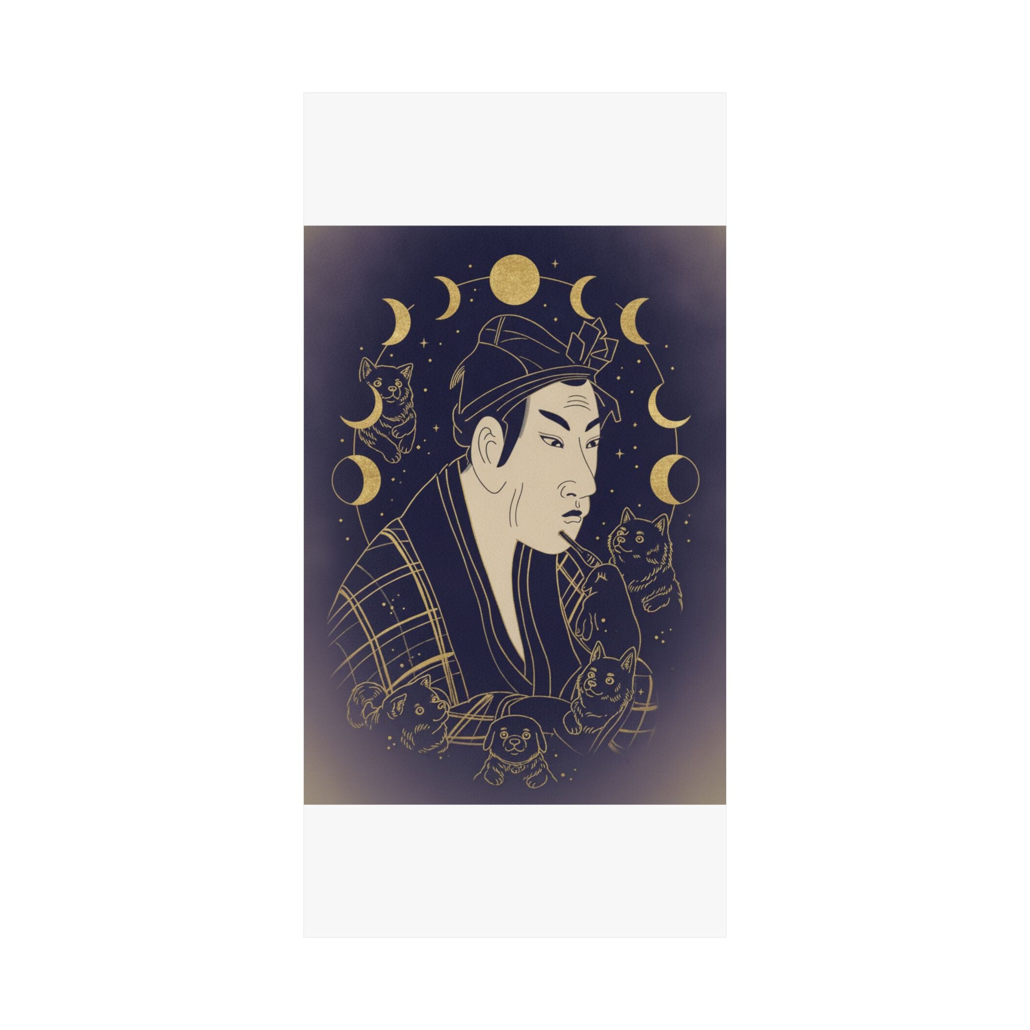 Celestial — The Actor Matsumoto Koshiro As Banzuin Chobei — Matte Poster
