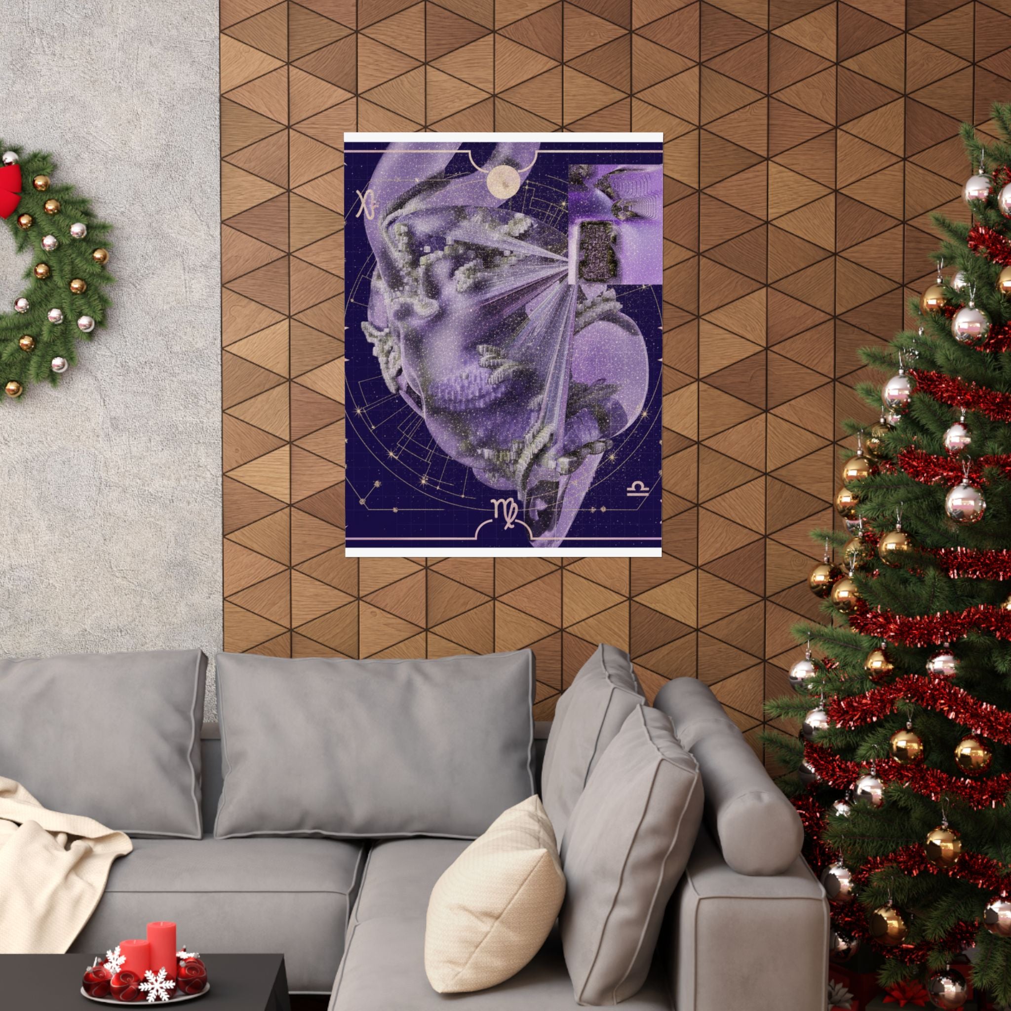 Celestial — Abstract — Matte Poster