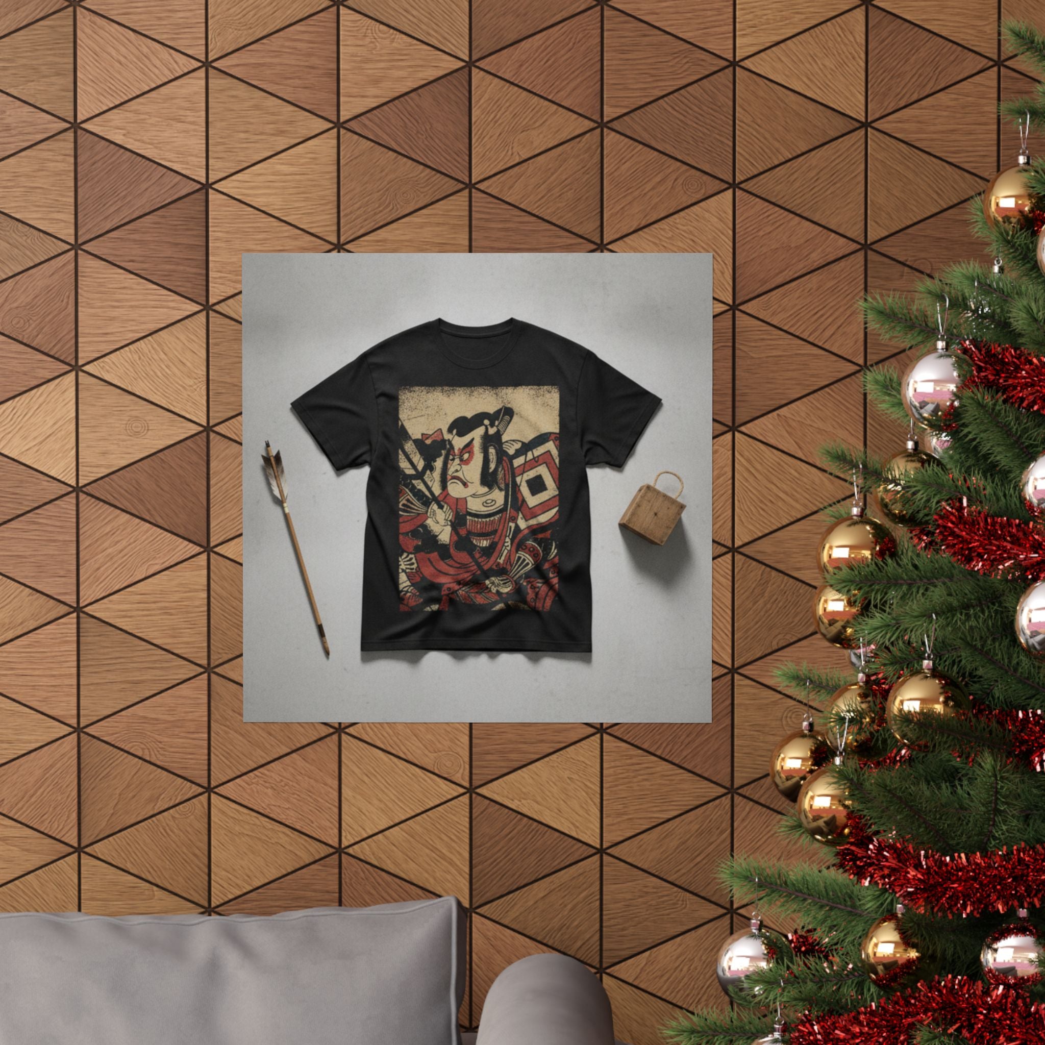 Product Marketing — An Actor Portrait (Wears A Danjuro Mon) — Matte Poster