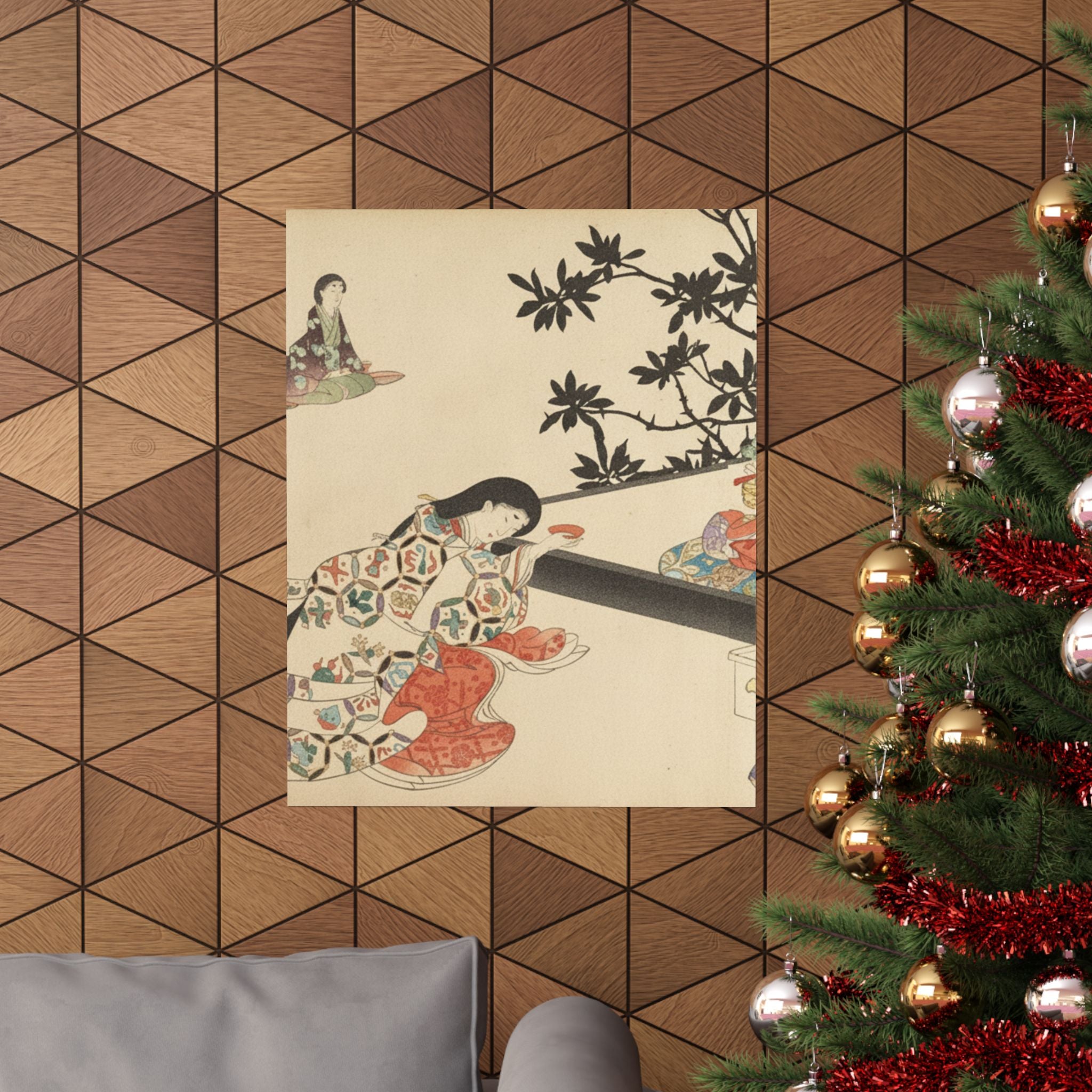 Botanical — Chiyoda Castle (Album Of Women) — Matte Poster