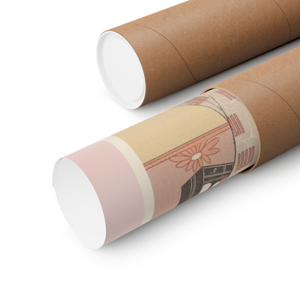 Product Marketing — The Actor Iwai Hanshiro Iv As A Woman In A Black Kimono — Matte Poster