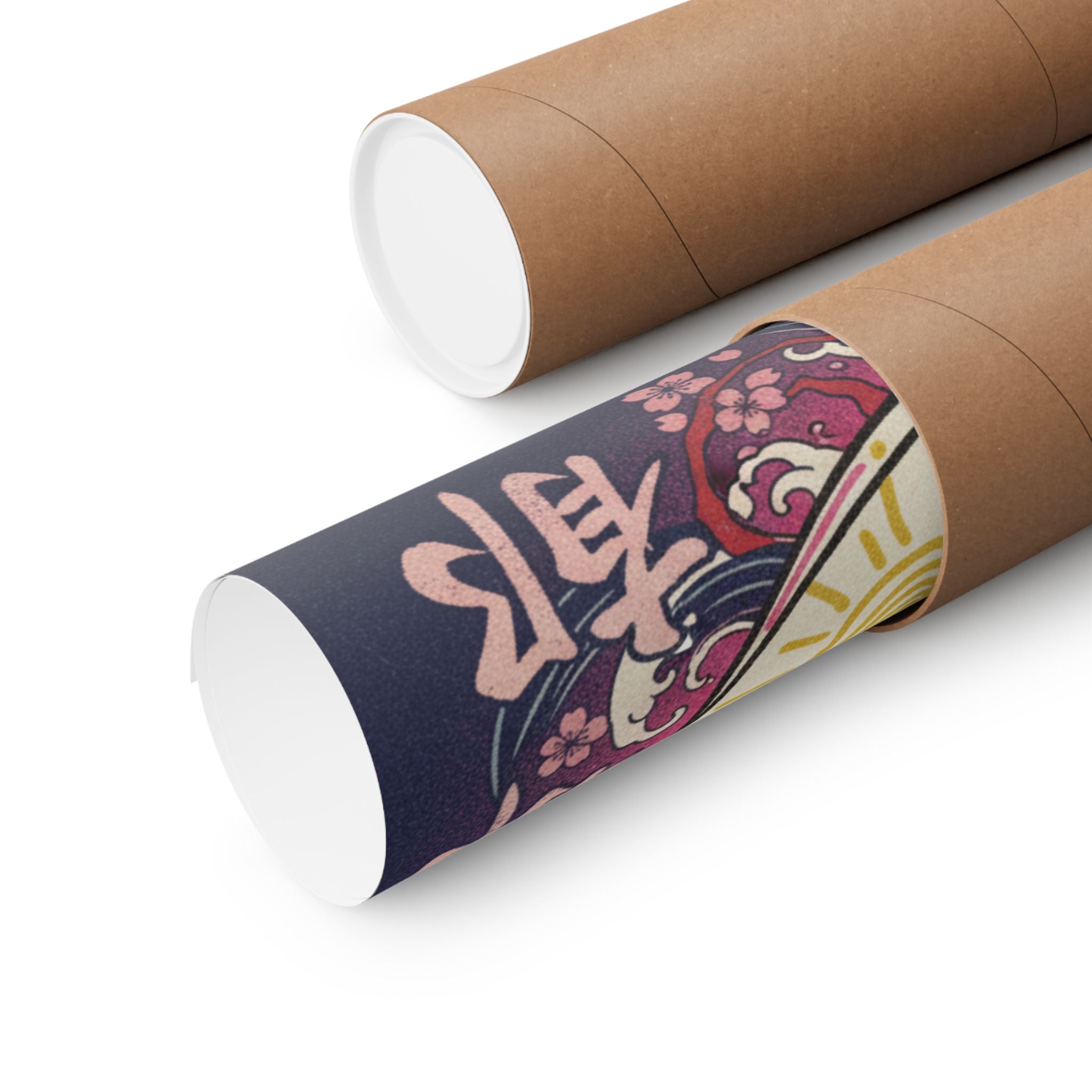 Japanese Street — Cake — Matte Poster
