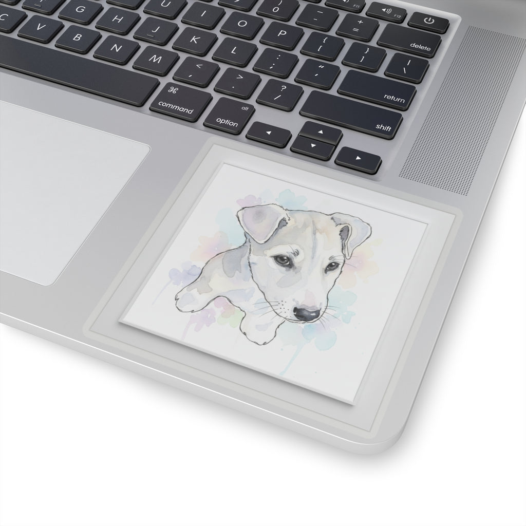 Watercolor — Dog — Kiss-Cut Sticker