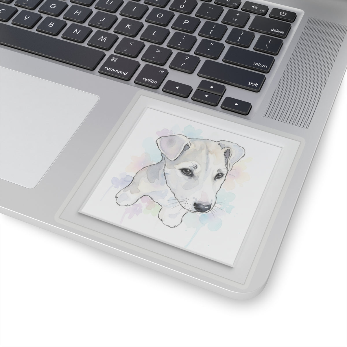 Watercolor — Dog — Kiss-Cut Sticker