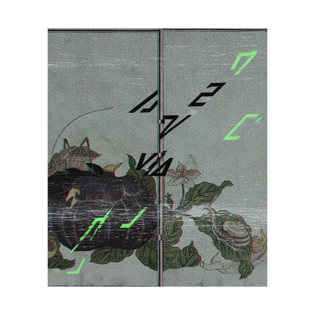 Glitch Culture — Land Snail (Katatsumuri); Giant Katydid (Kutsuwamushi), From The Picture Book Of — Matte Poster