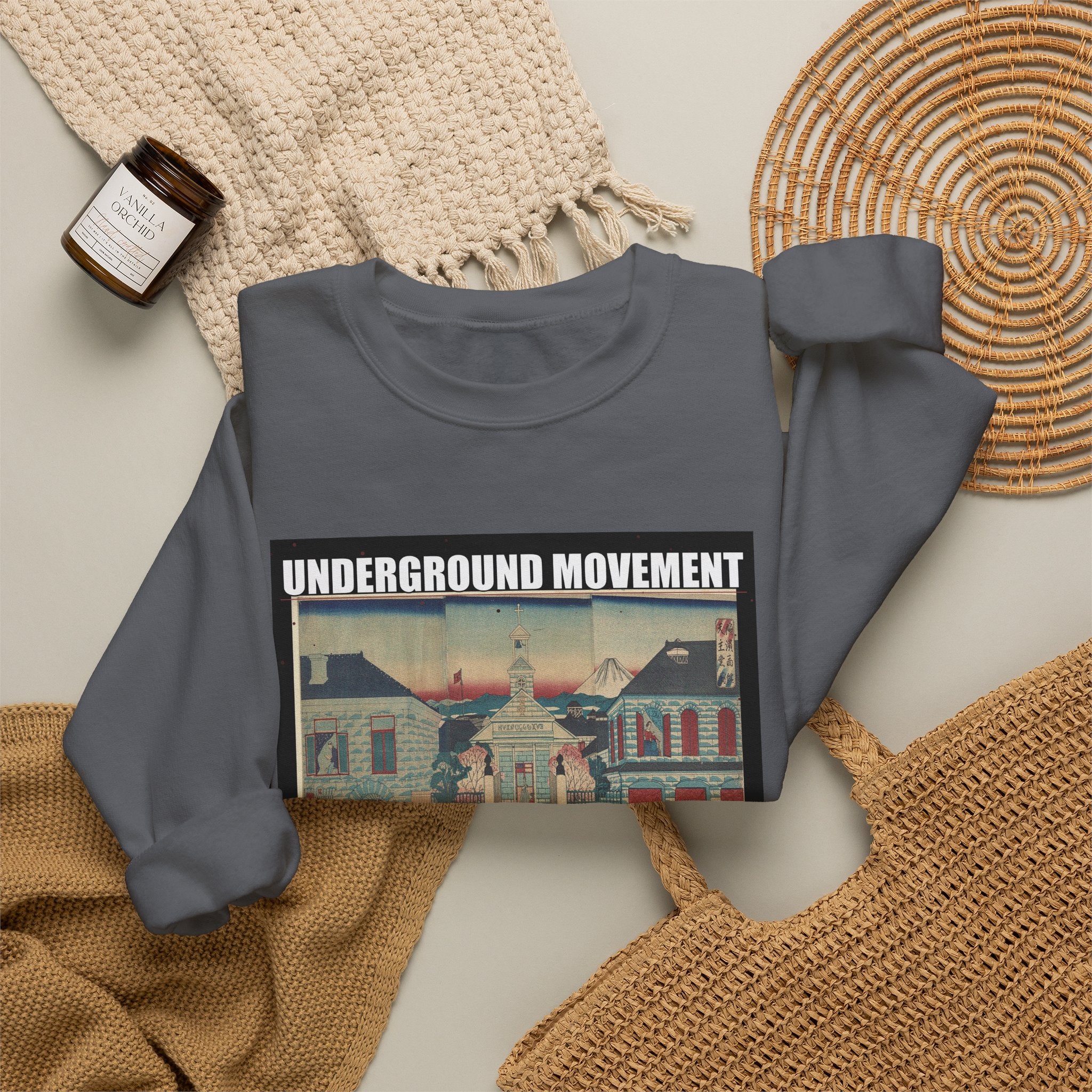 UNDERGROUND MOVEMENT crewneck sweatshirt — product view 18