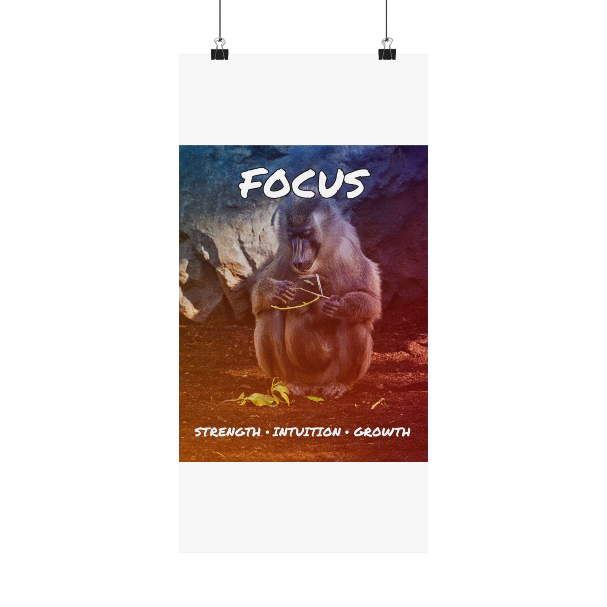 Affirmation — Primate — Matte Poster