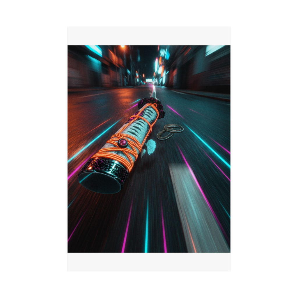 Fast Furious — “Hilt Of A Sword,” From The Series Of Seven Prints For The Shōfudai Poetry Circl — Matte Poster