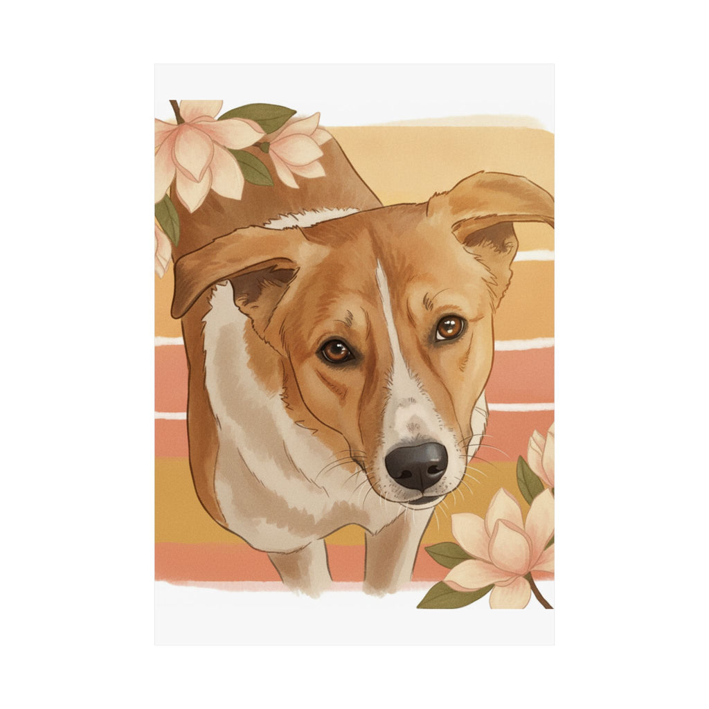 Southern Sunset — Dog — Matte Poster