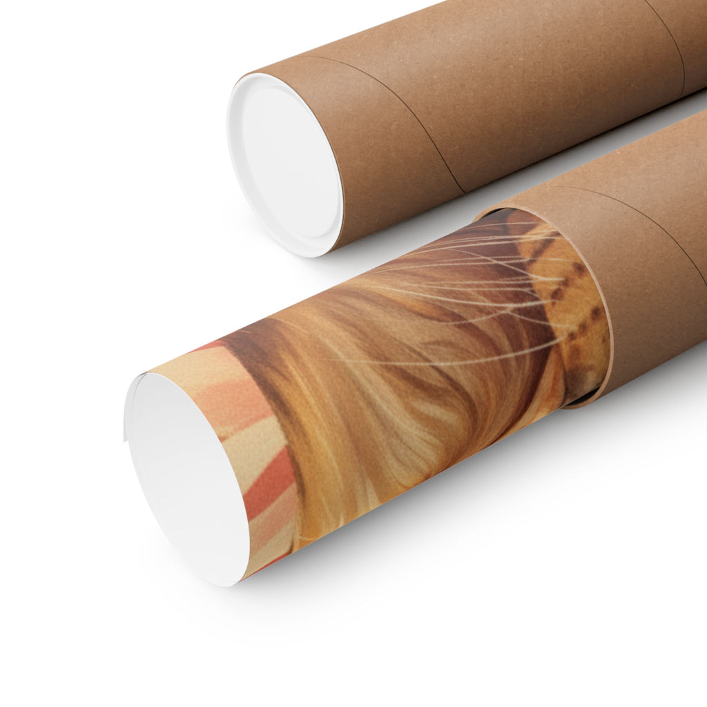 Southern Sunset — Lion — Matte Poster