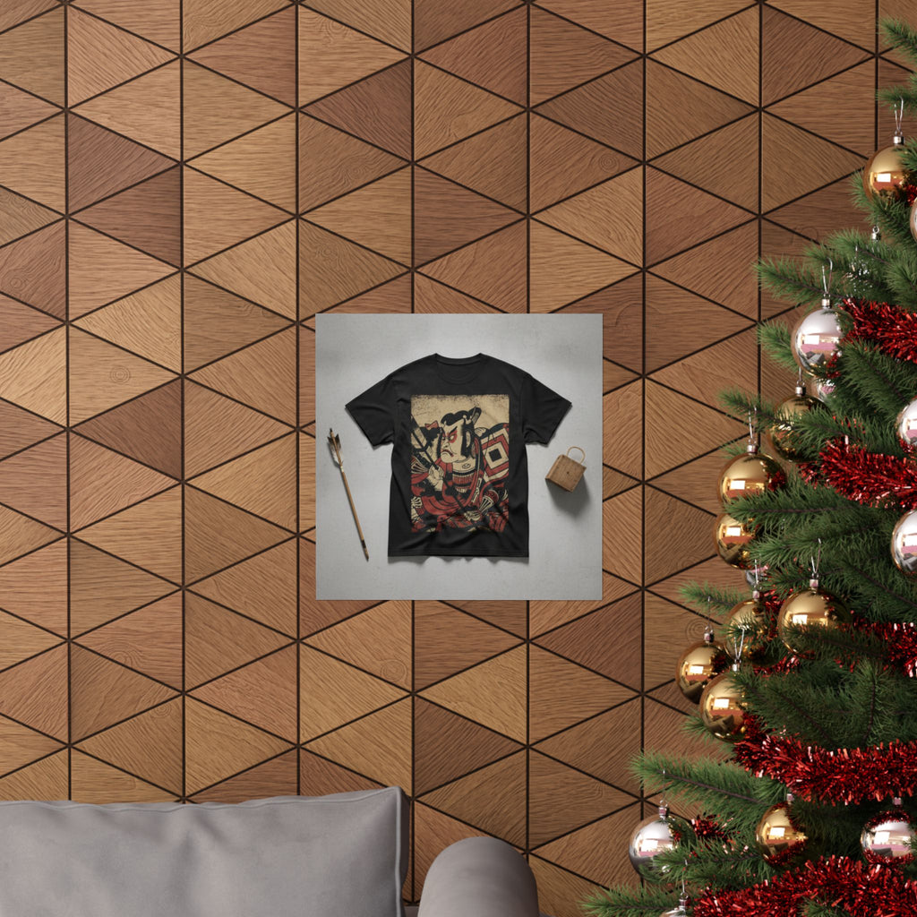 Product Marketing — An Actor Portrait (Wears A Danjuro Mon) — Matte Poster