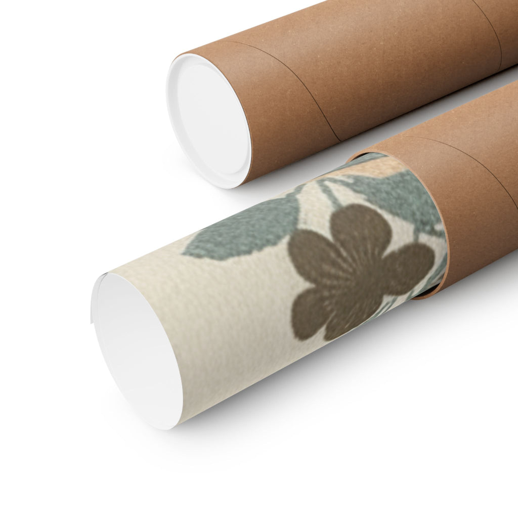 Botanical — Sweet Fishes Of The Nagara River, With Baskets And Flowers — Matte Poster