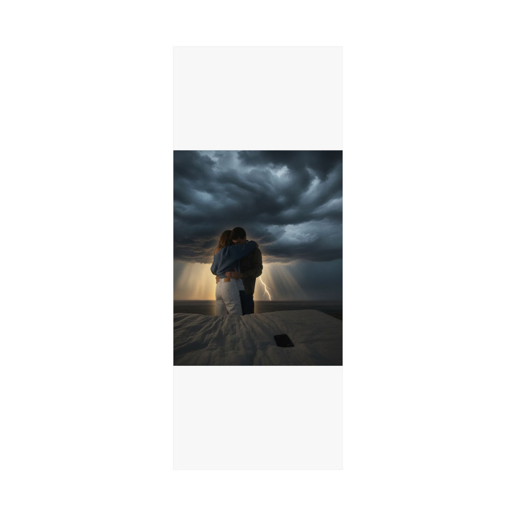 Dramatic Storm — Person — Matte Poster