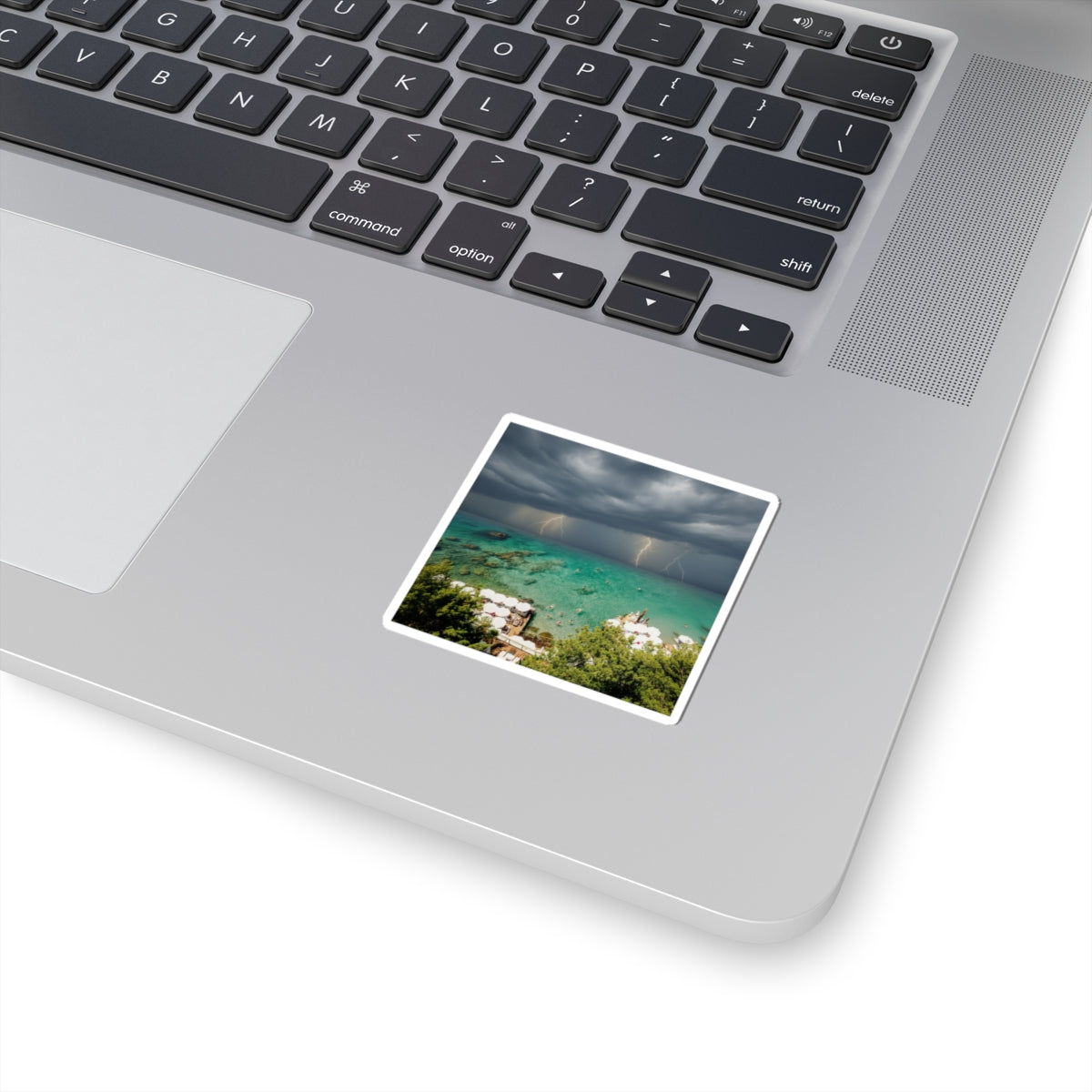 Dramatic Storm kiss-cut sticker — product view 11