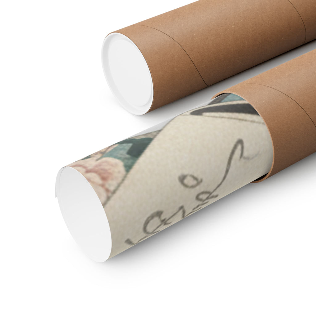 Ecommerce Main — Box With Draperies — Matte Poster
