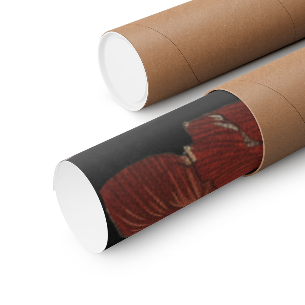 Dramatic Storm — Lobster On A Piece Of Charcoal — Matte Poster