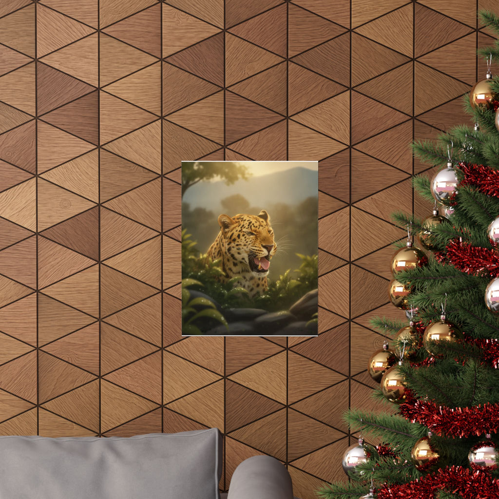 Scenic Nature — Leopard — Matte Poster