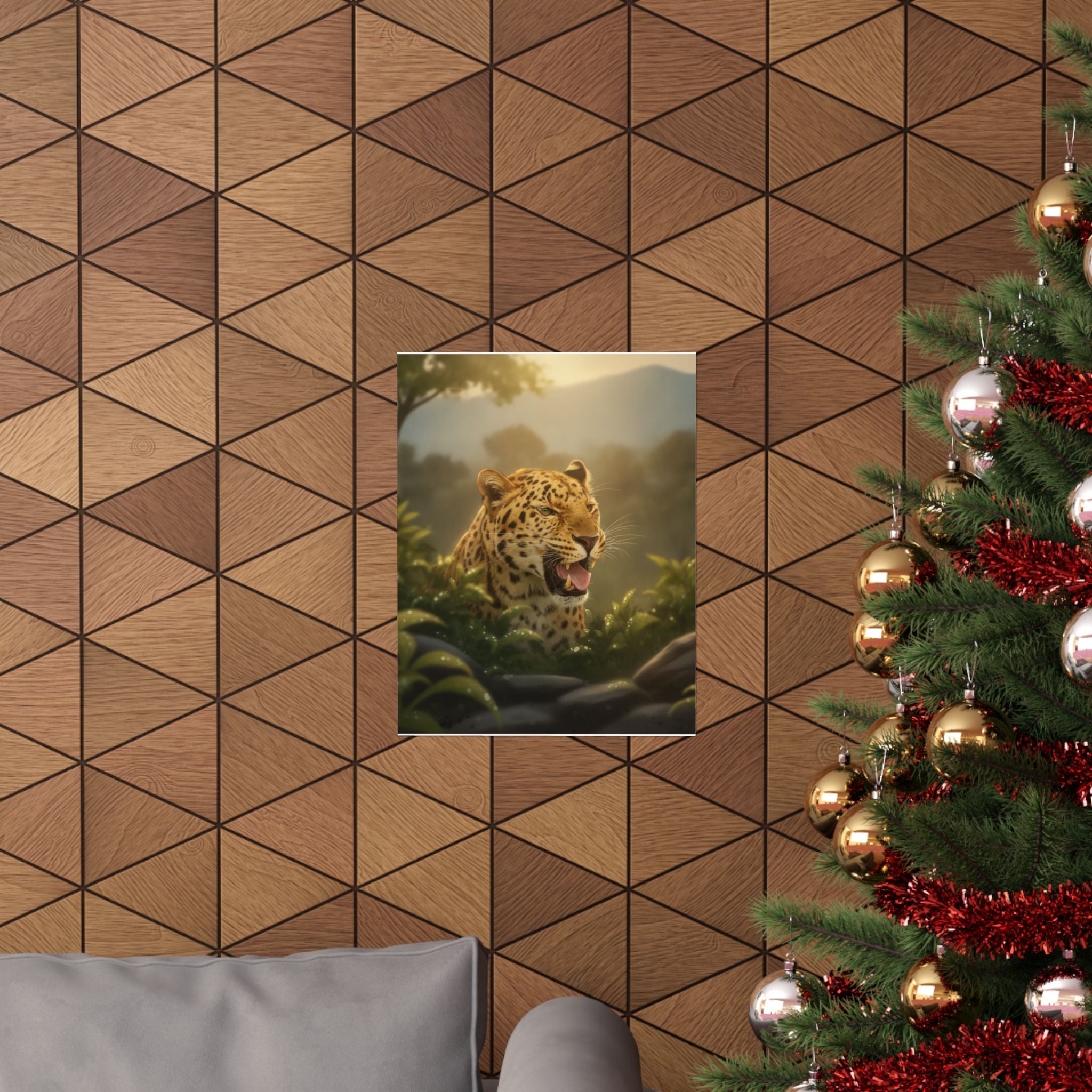 Scenic Nature — Leopard — Matte Poster