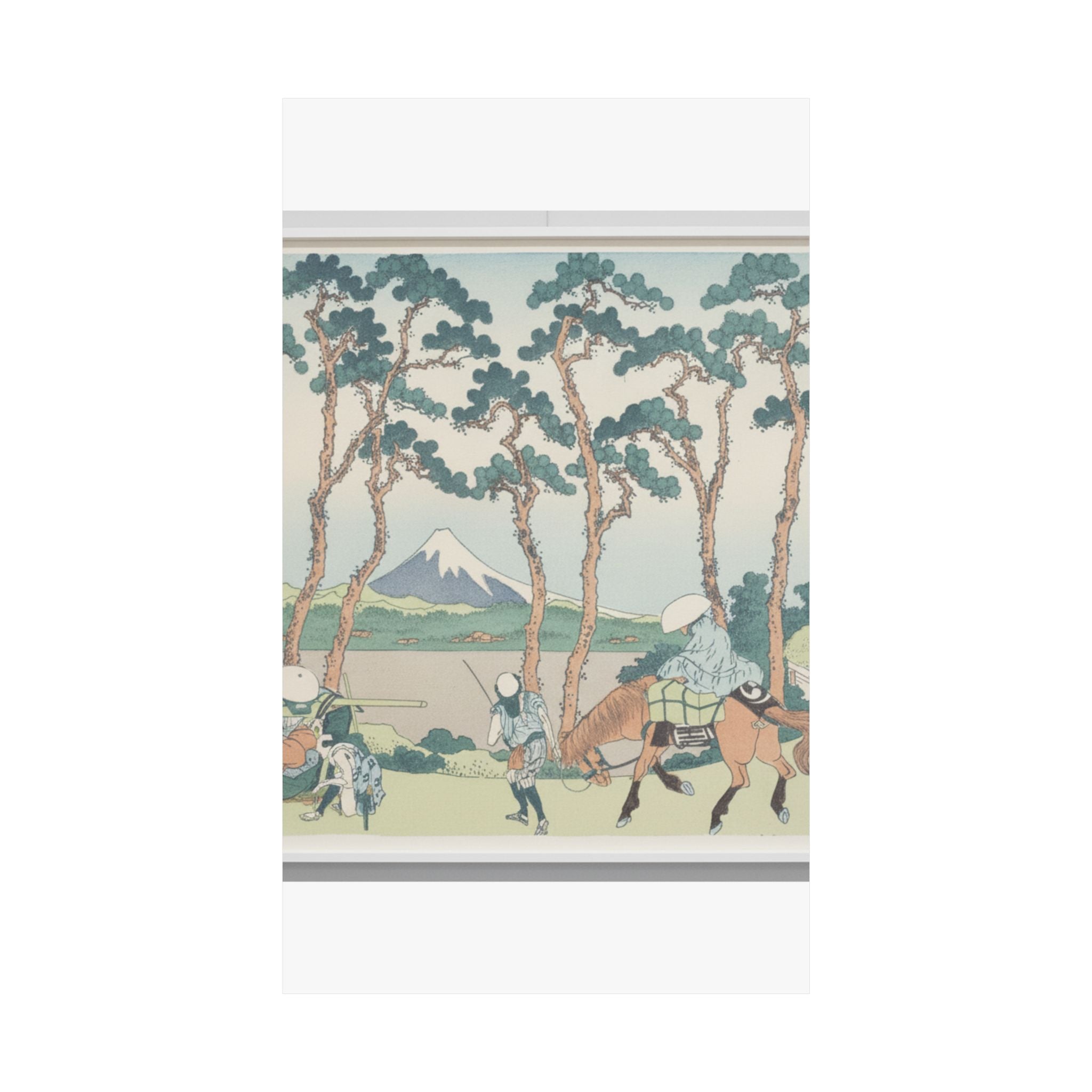 Watercolor — Hodogaya On The Tōkaidō (Tōkaidō Hodogaya), From The Series Thirty-Six Views Of  — Matte Poster