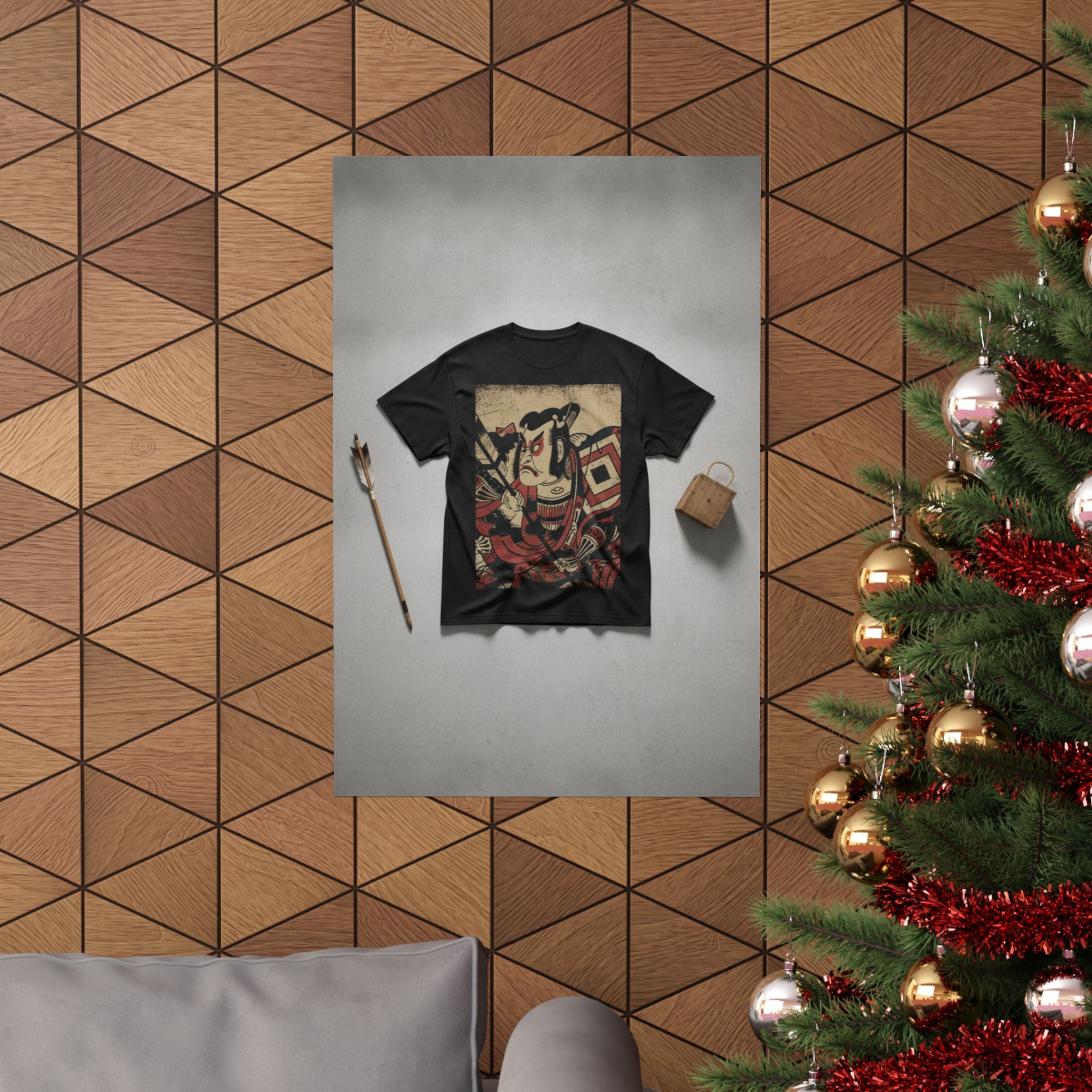 Product Marketing — An Actor Portrait (Wears A Danjuro Mon) — Matte Poster