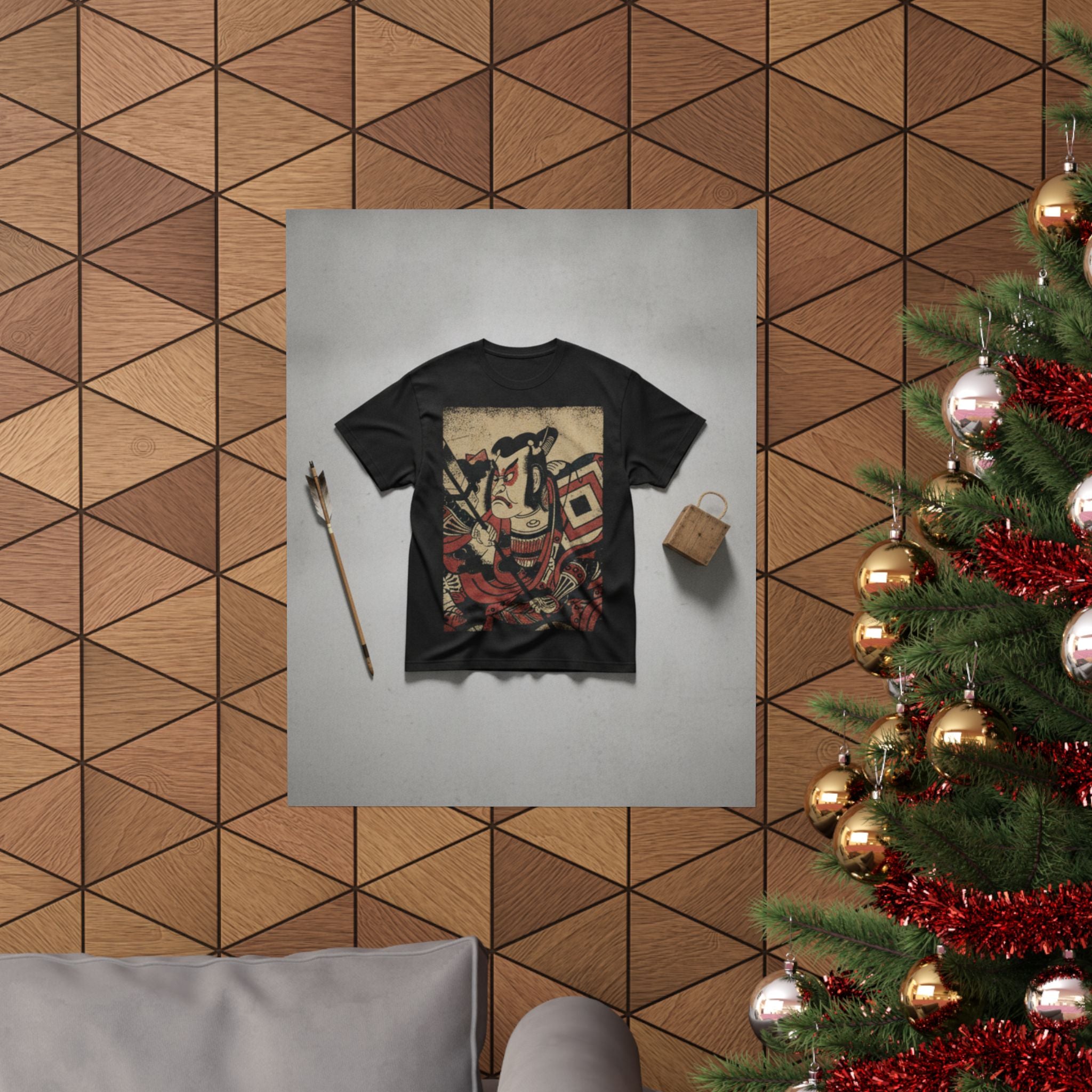 Product Marketing — An Actor Portrait (Wears A Danjuro Mon) — Matte Poster