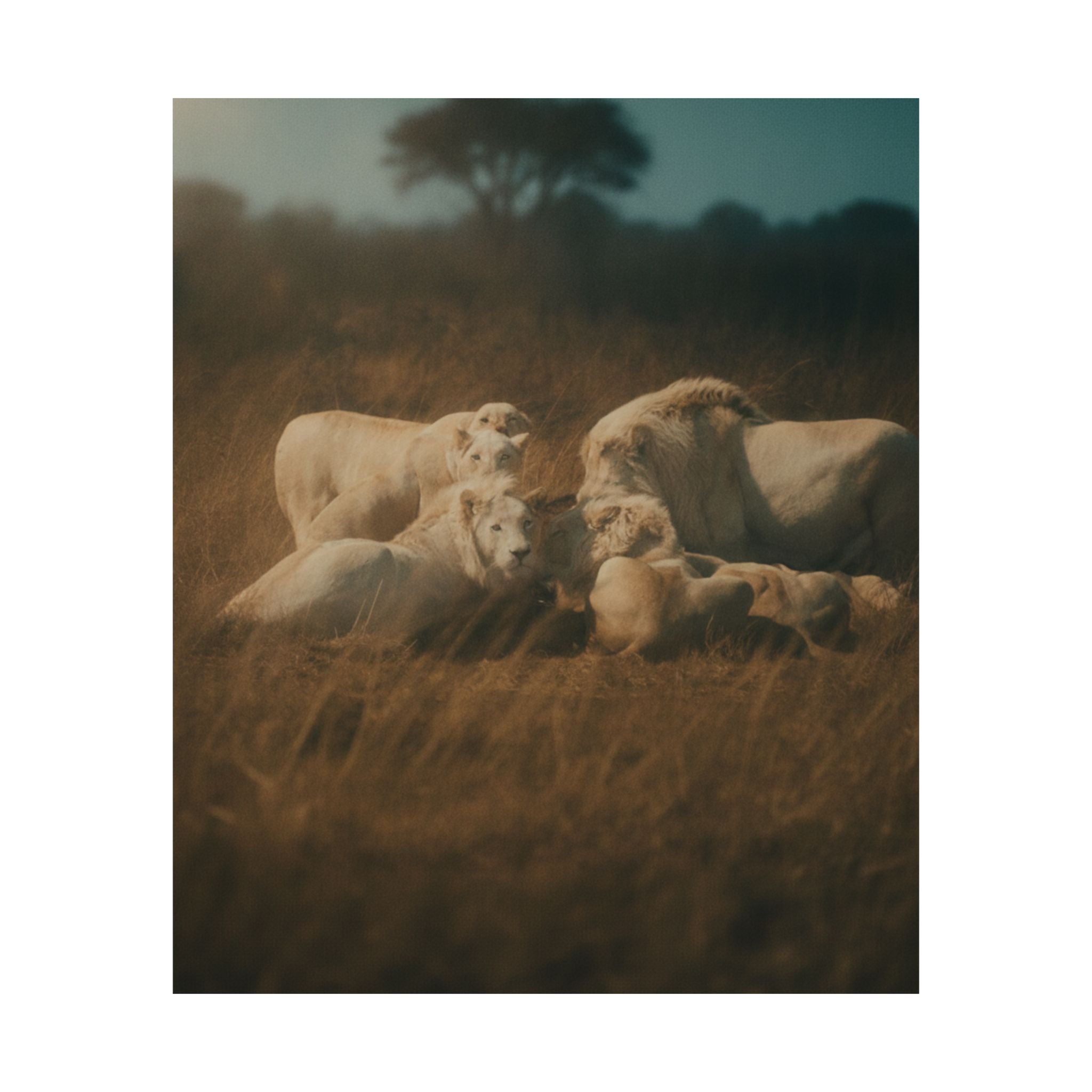 Cinematic — Lion — Matte Poster